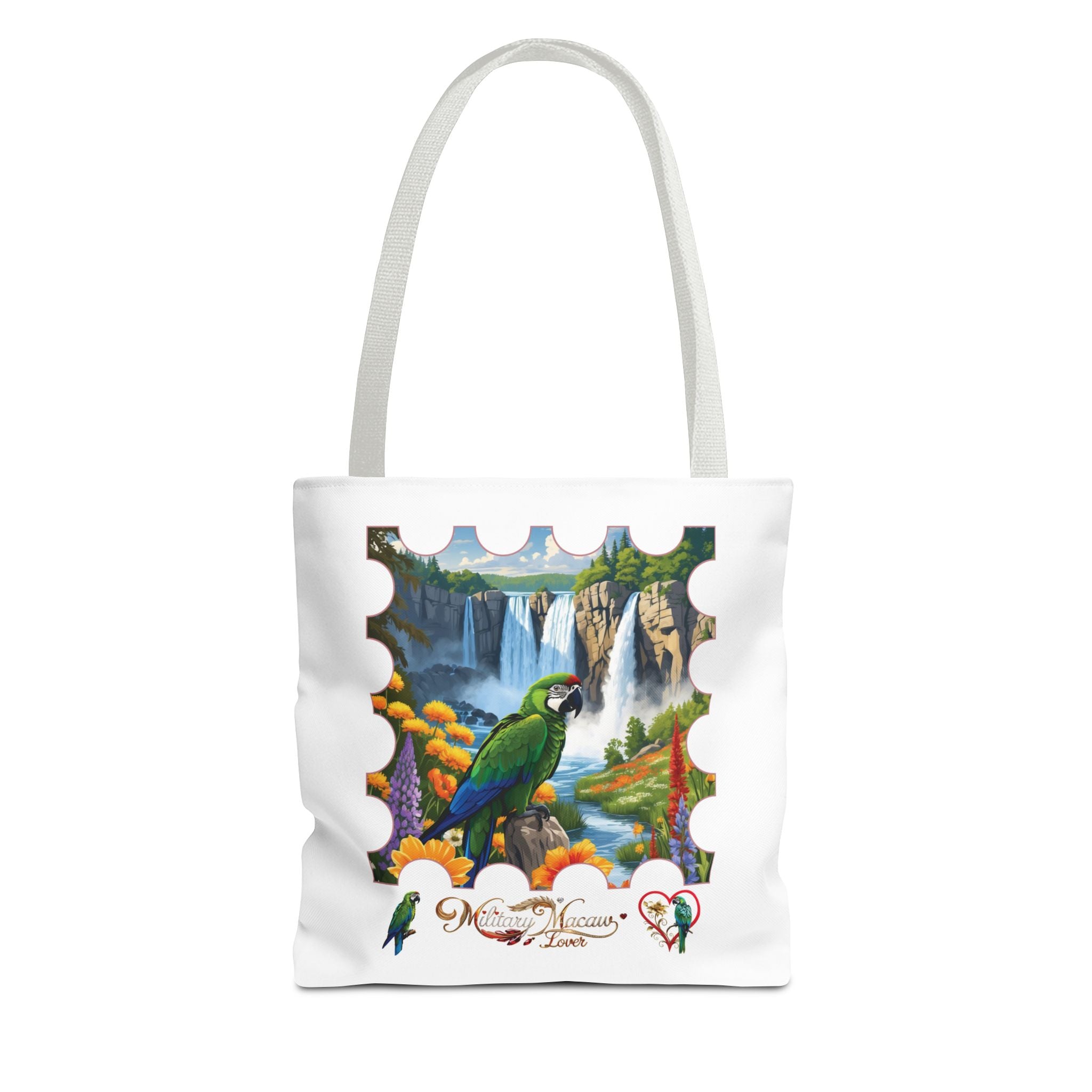 Military Macaw Tote Bag