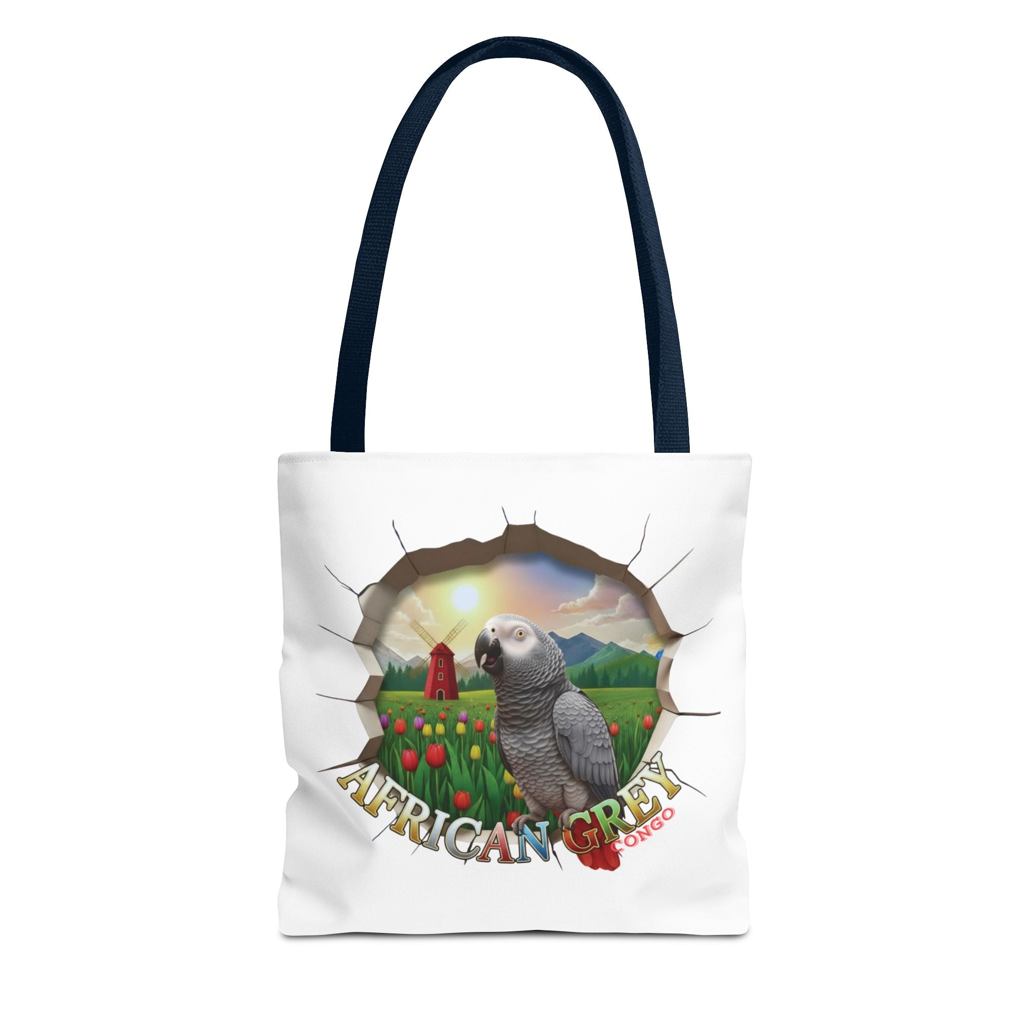 African Grey Congo Garden Tote Bag