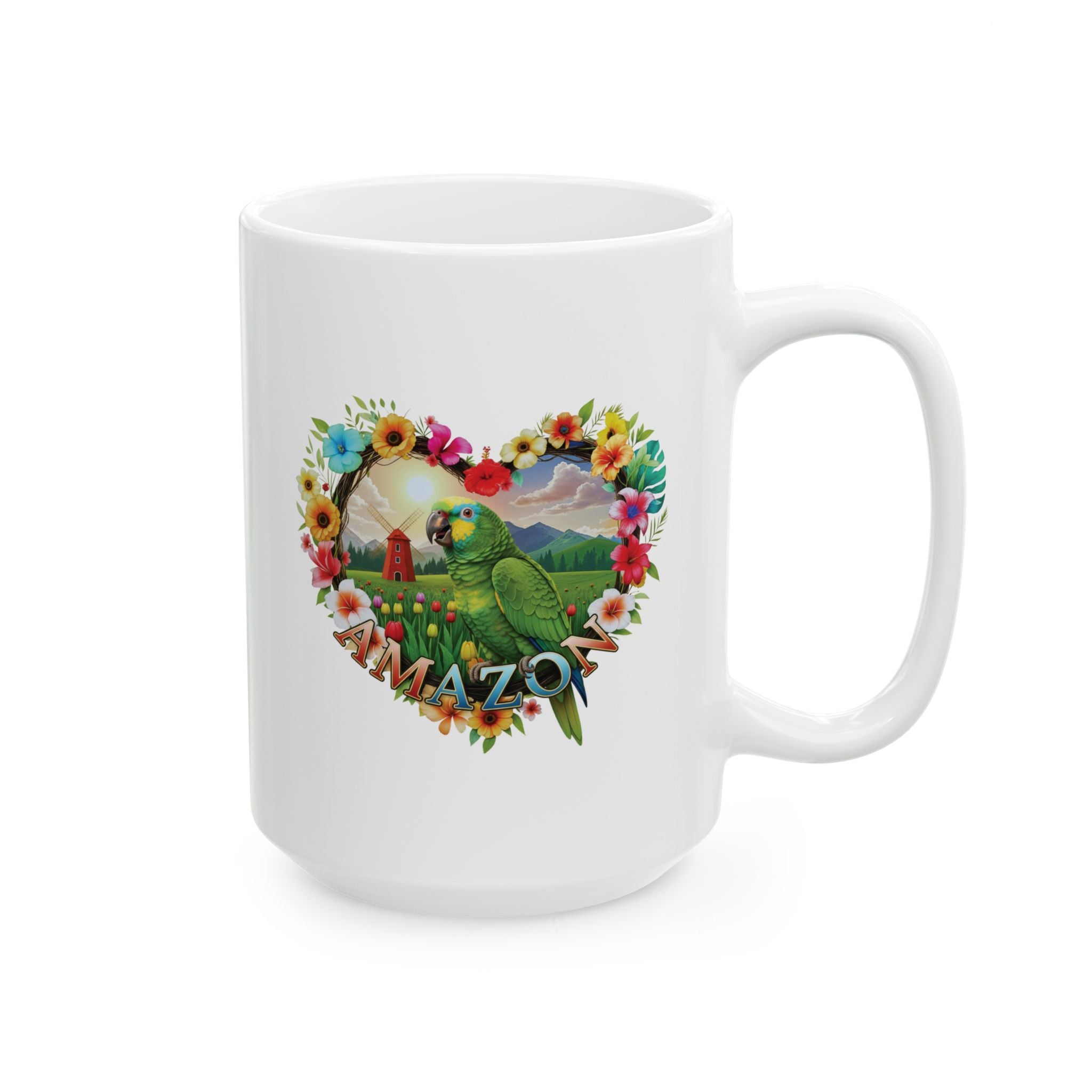 Amazon Garden Scene Mug
