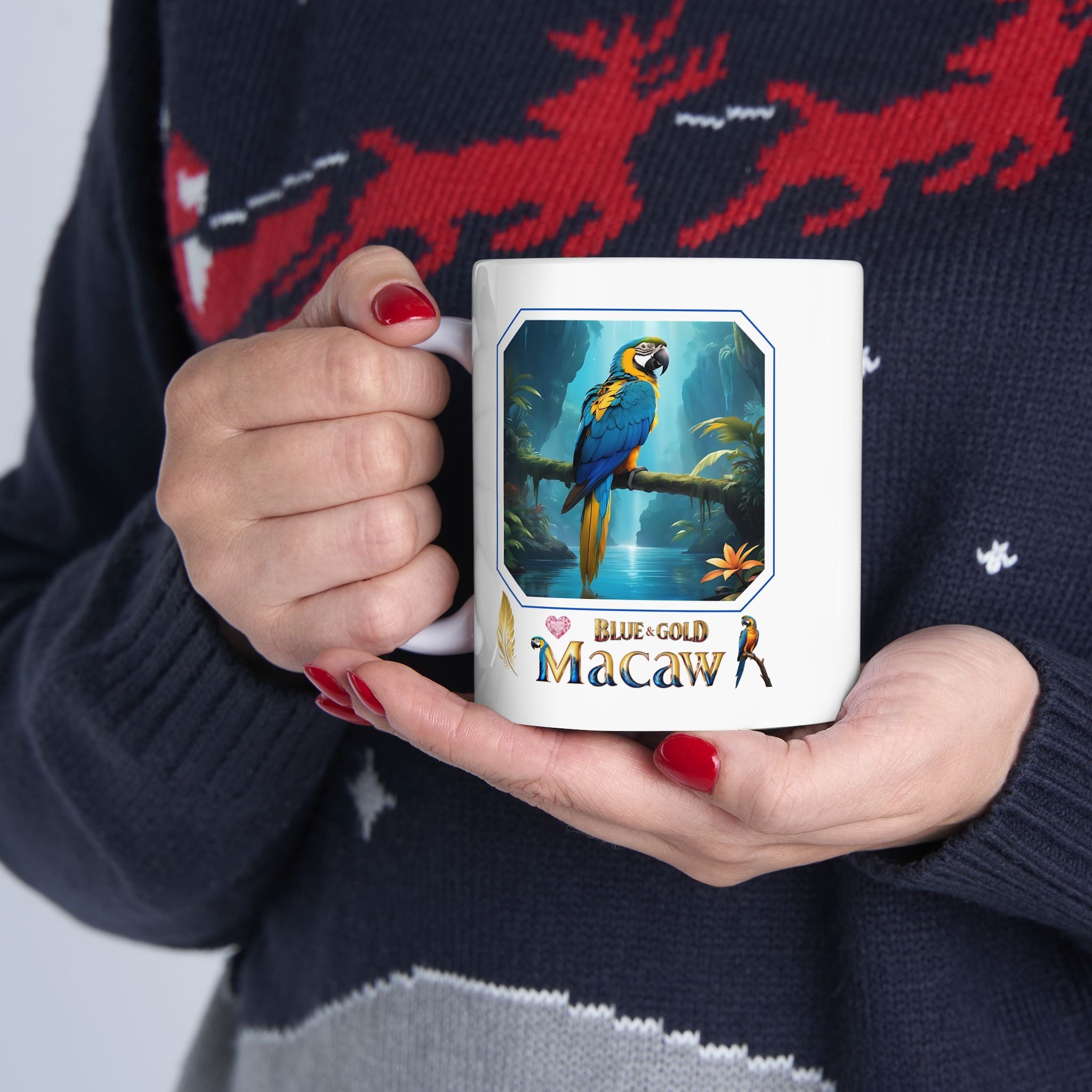 Blue & Gold Macaw Mug
