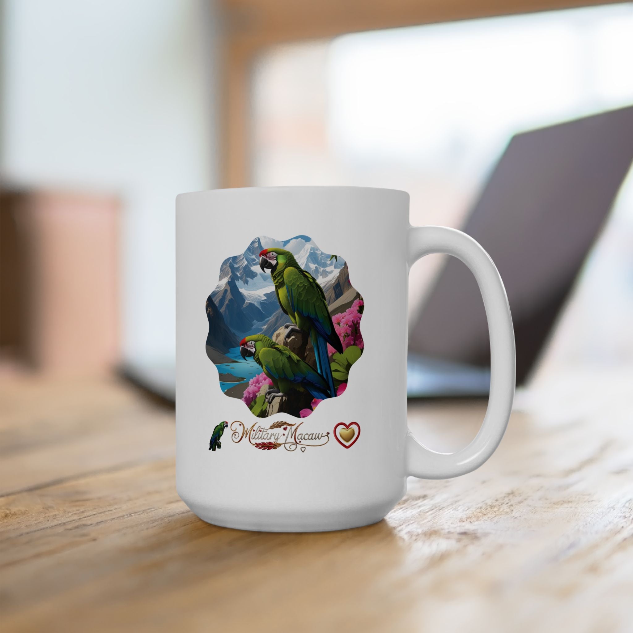 Military Macaw Valley Mug