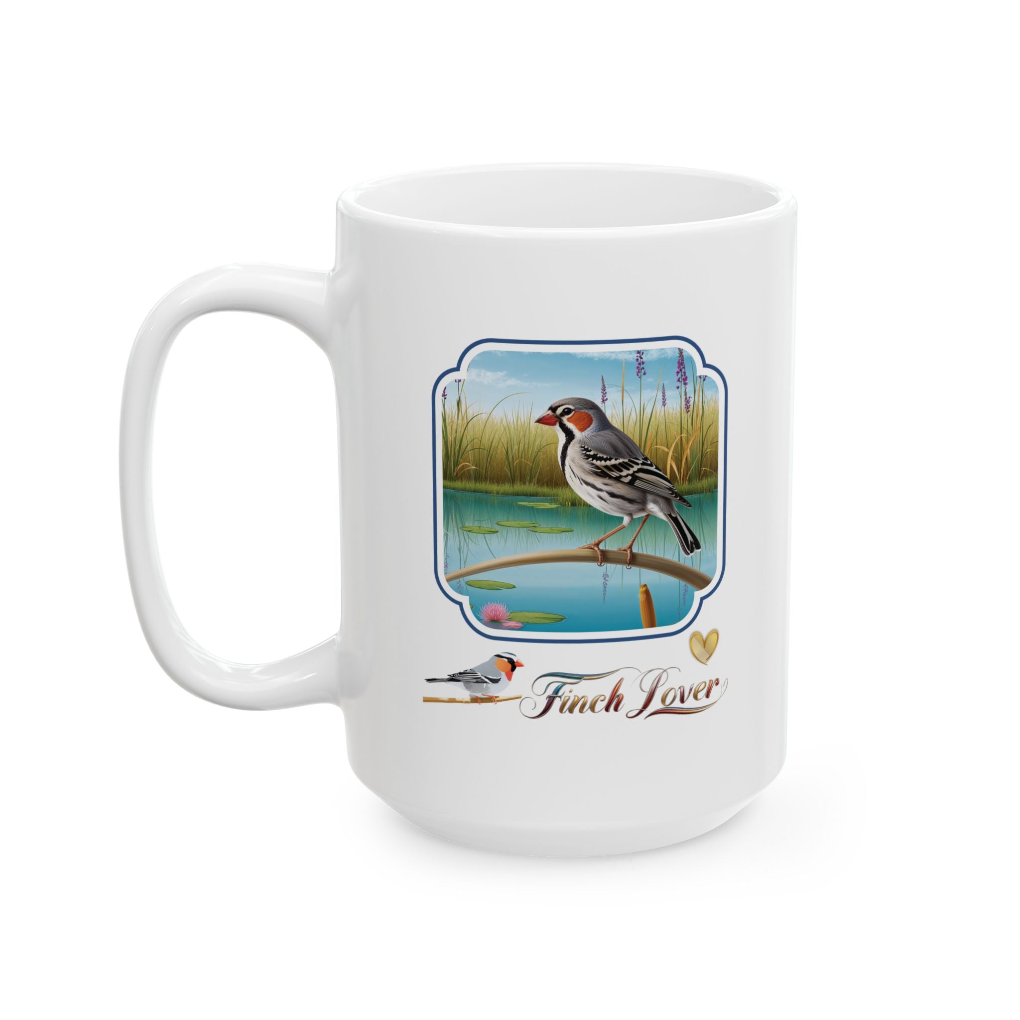 Finch Lover Nature Scenic Mug