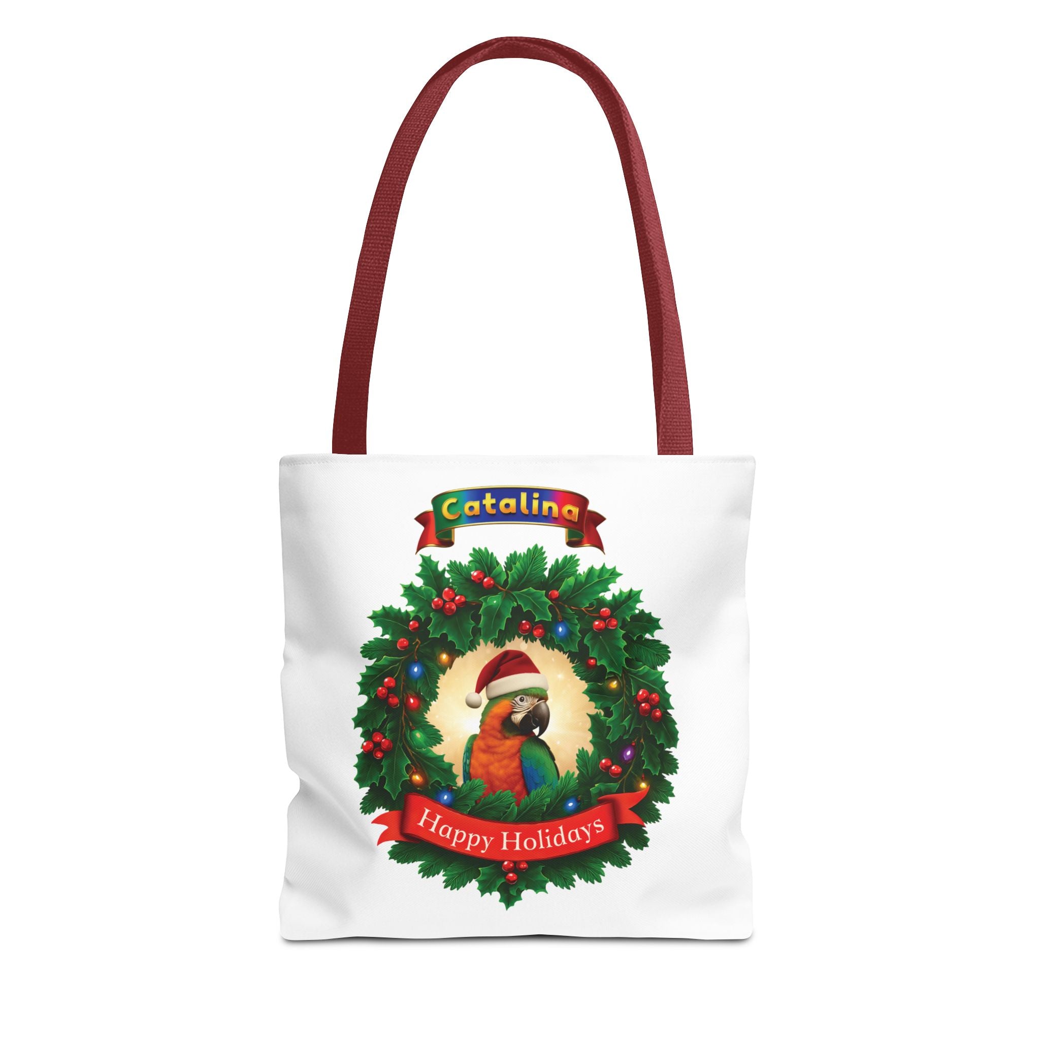 Happy Holidays Catalina Tote Bag