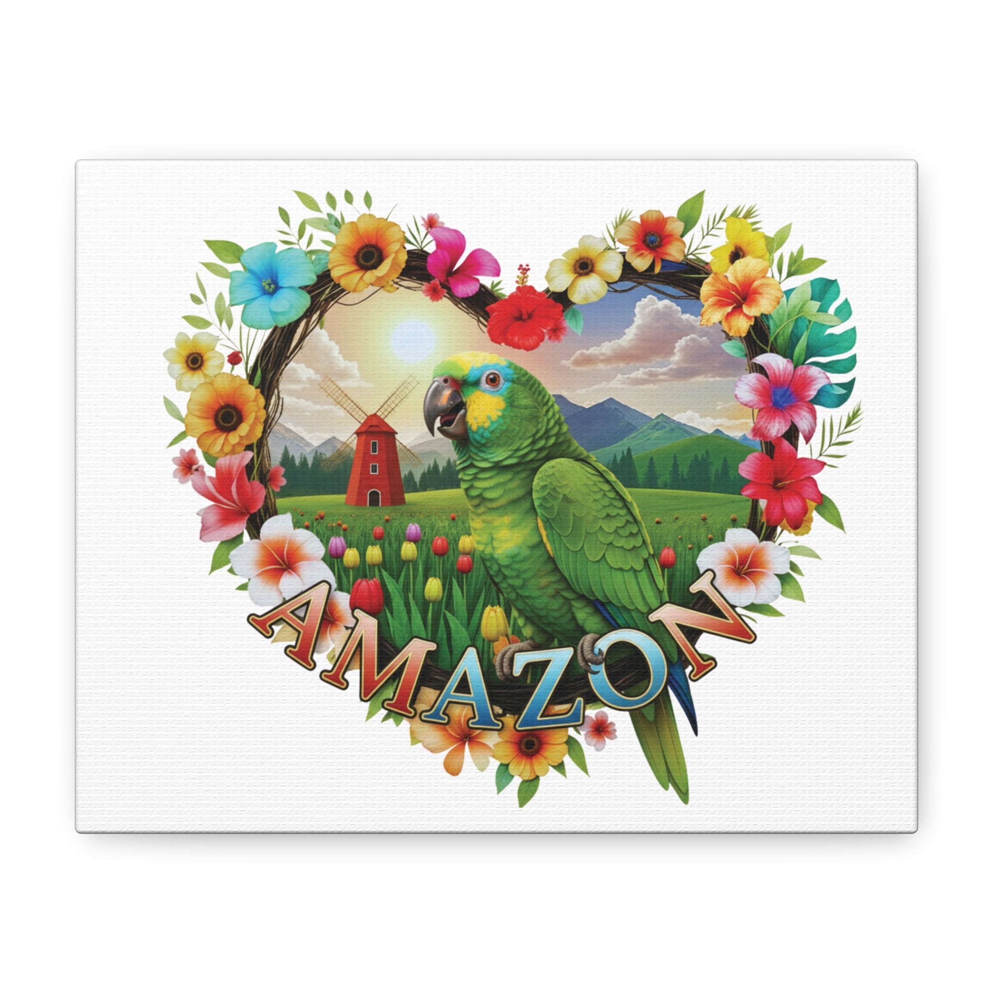 Amazon Floral Wall-Hanging