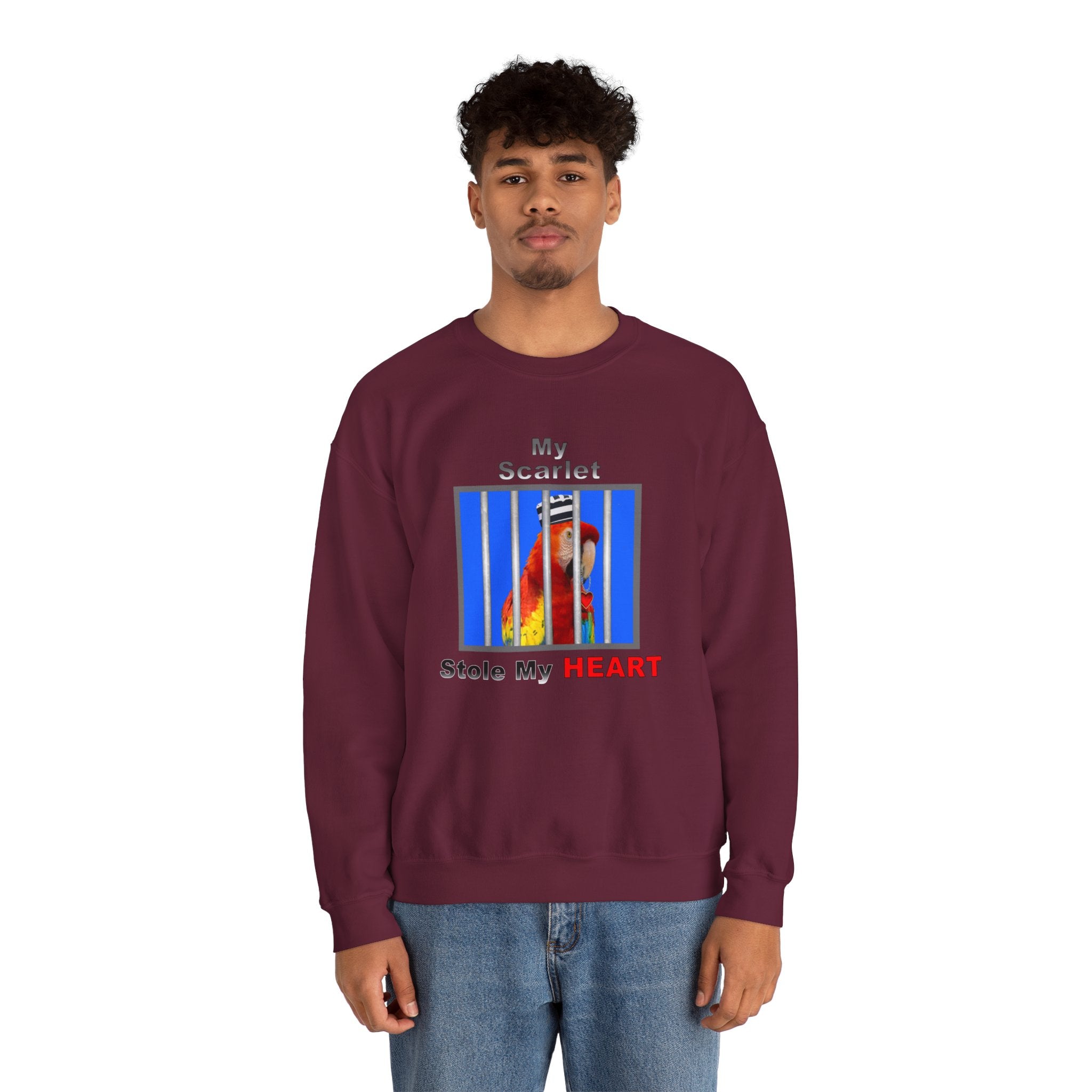My Scarlet Stole My Heart Jailbird Sweatshirt