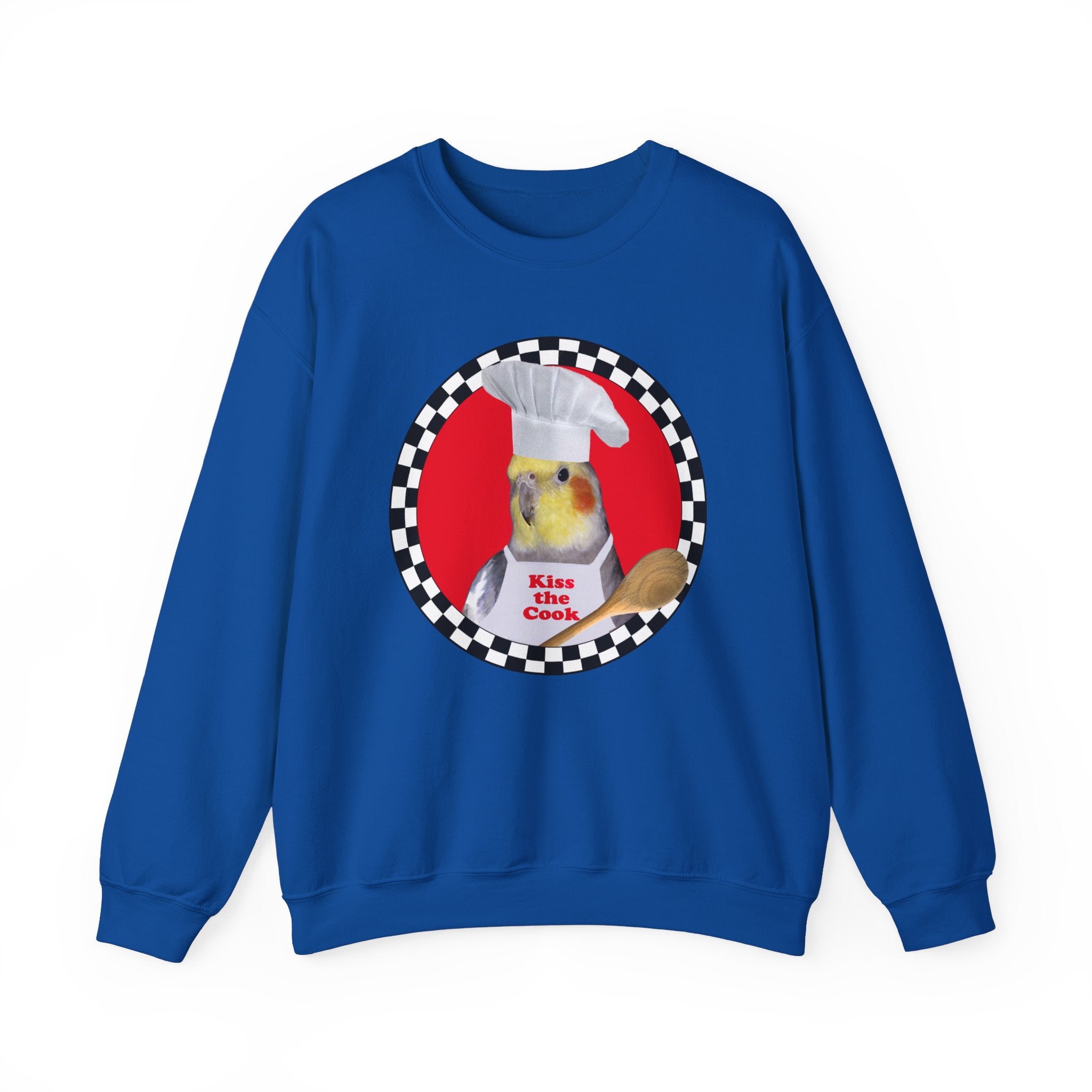 Kiss The Cook Spoon Cockatiel Sweatshirt