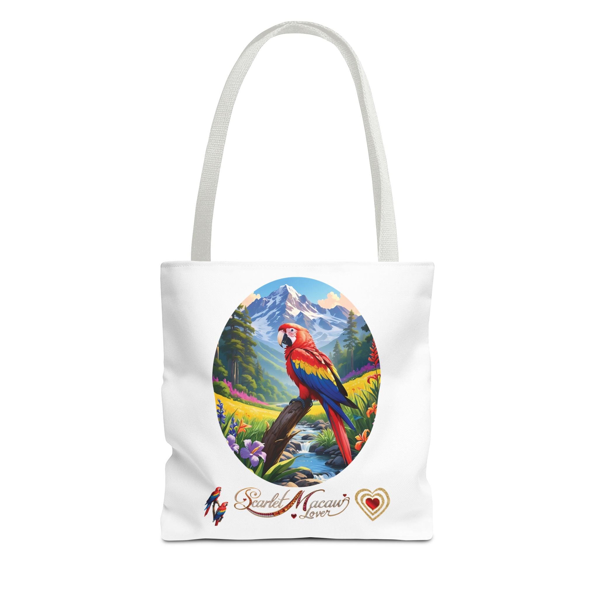 Scarlet Macaw Lover Valley Tote Bag