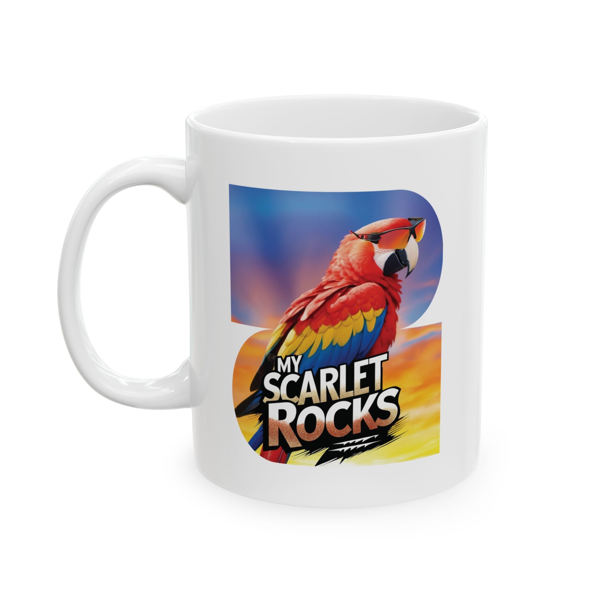 My Scarlet Rocks Glasses Mug
