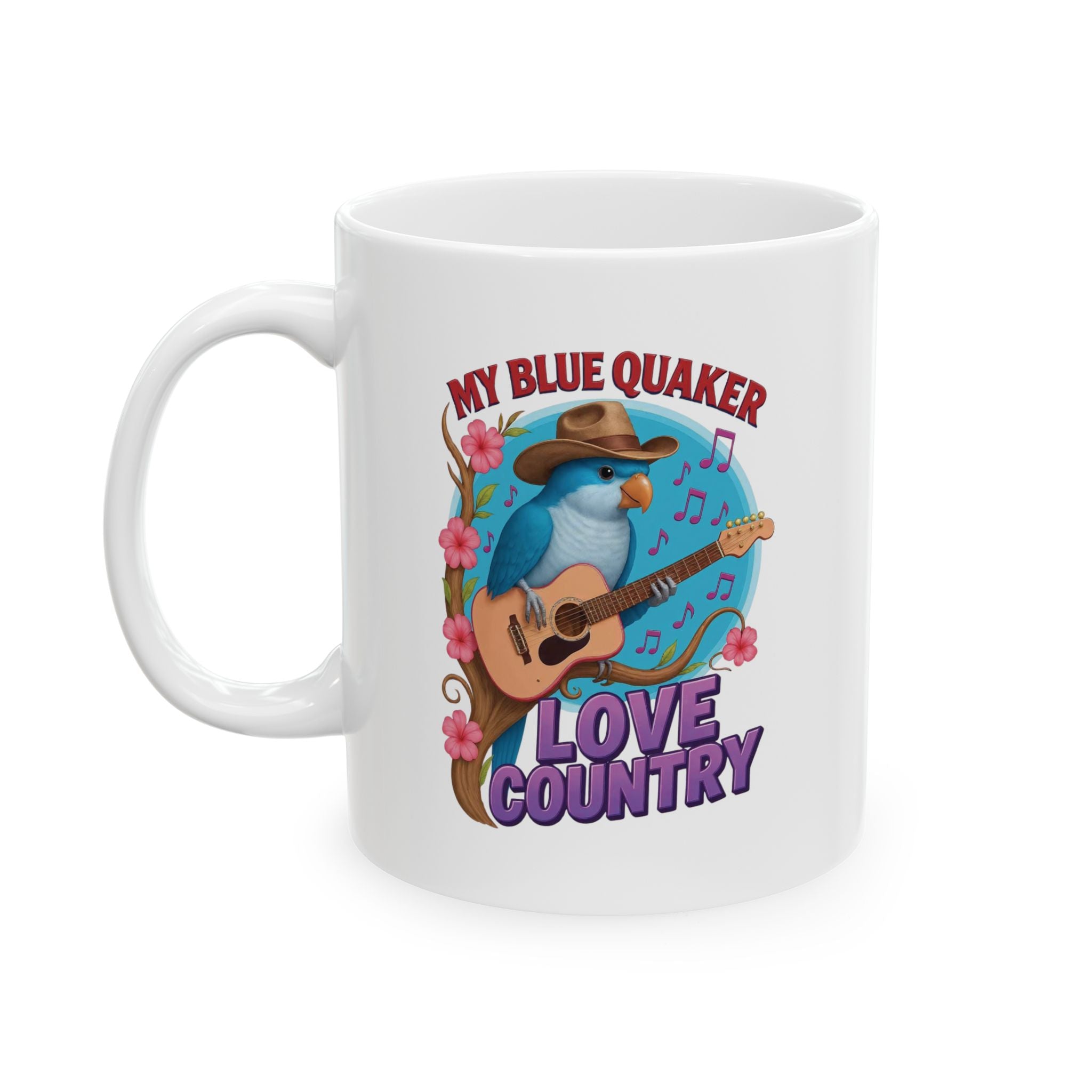Blue Quaker Loves Country Mug