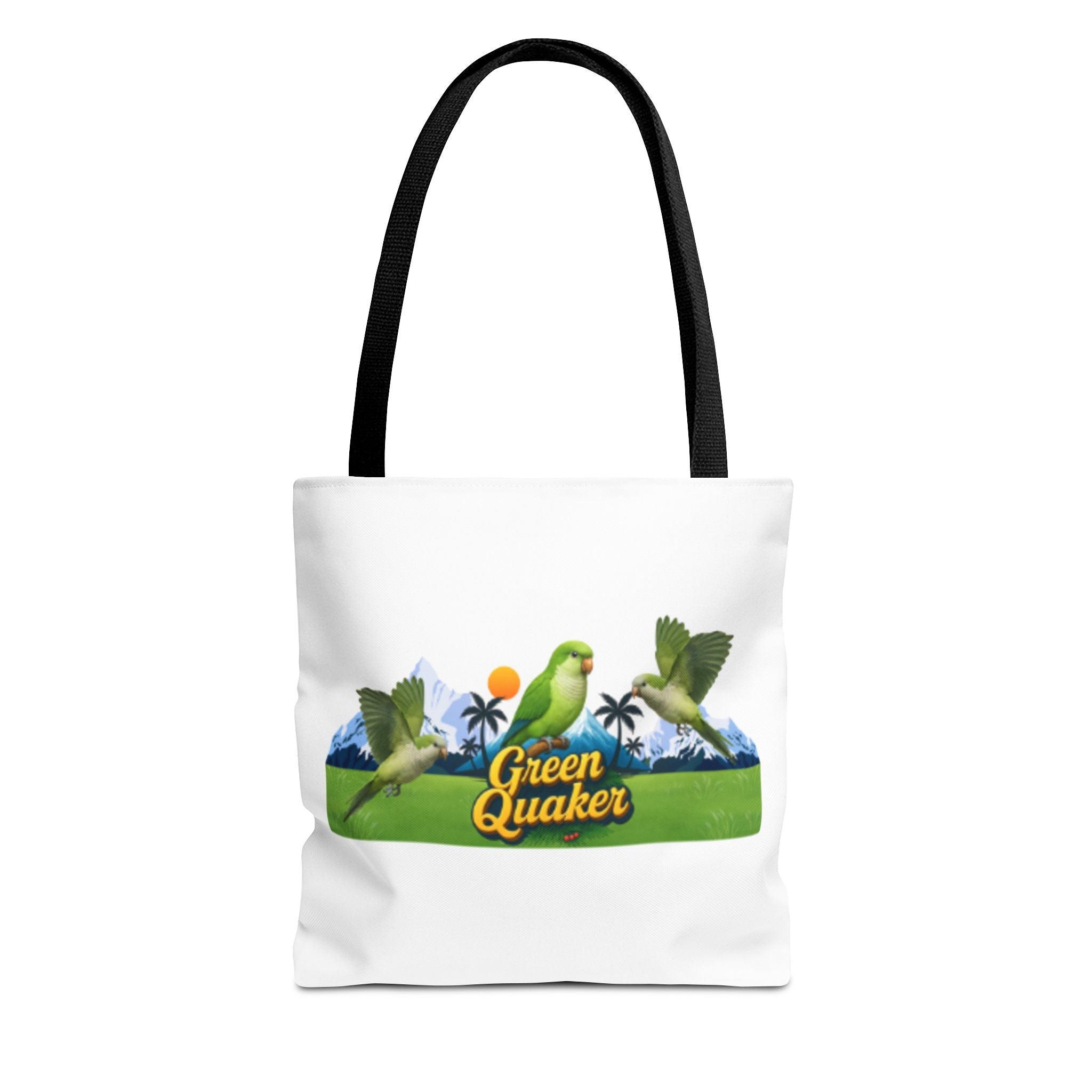 Green Quaker Flying Totes Bag
