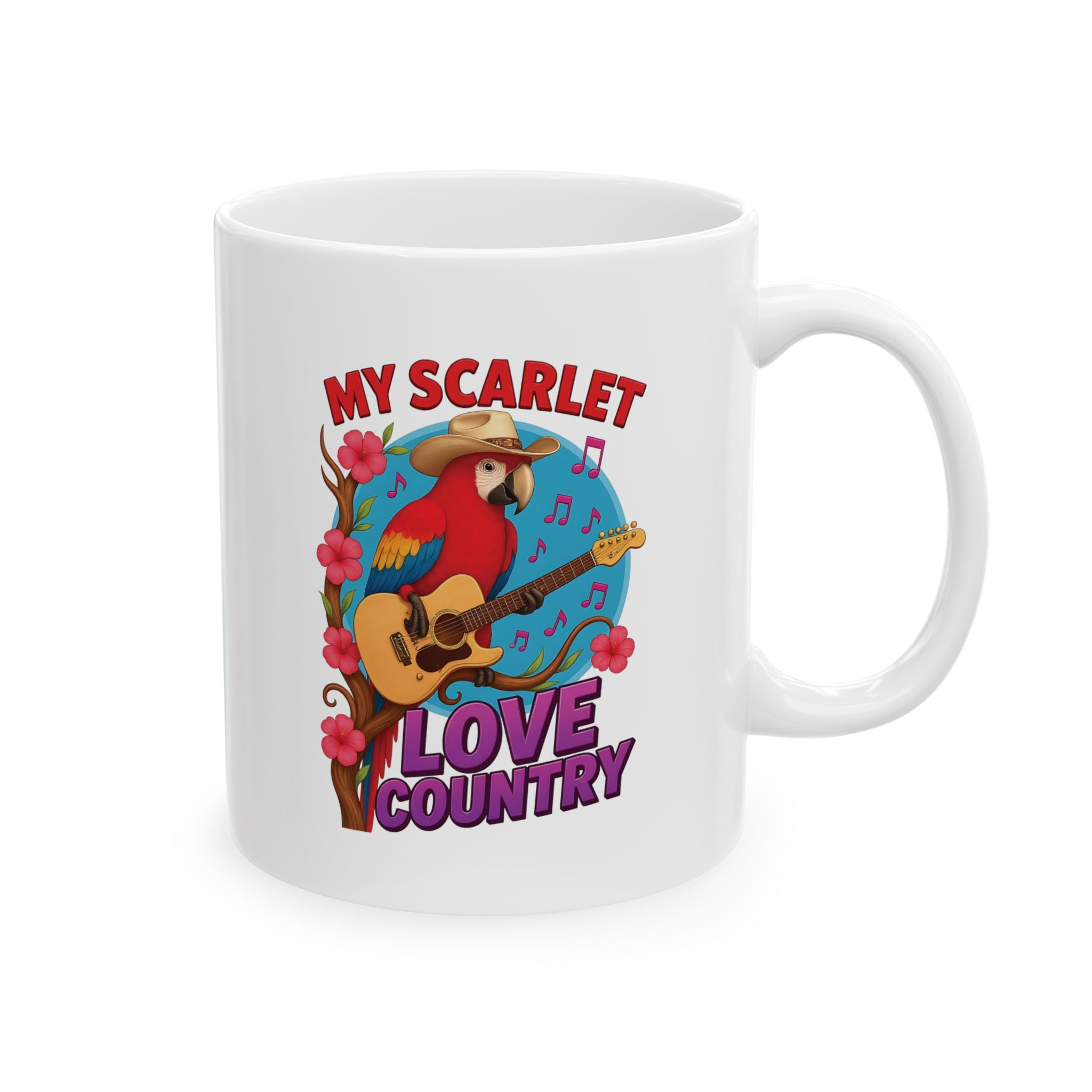 My Scarlet Love Country Mug