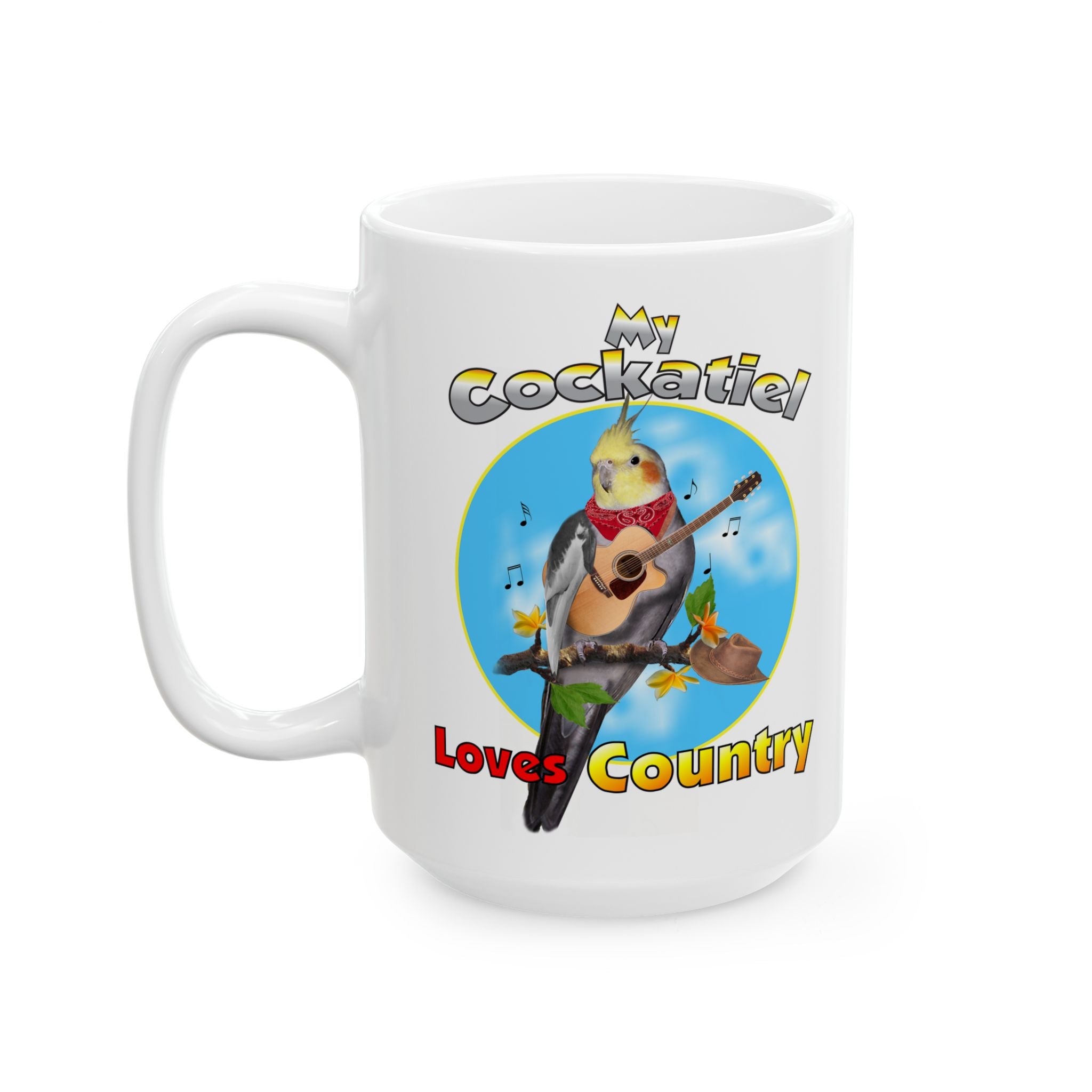 My Cockatiel Loves Country Mug