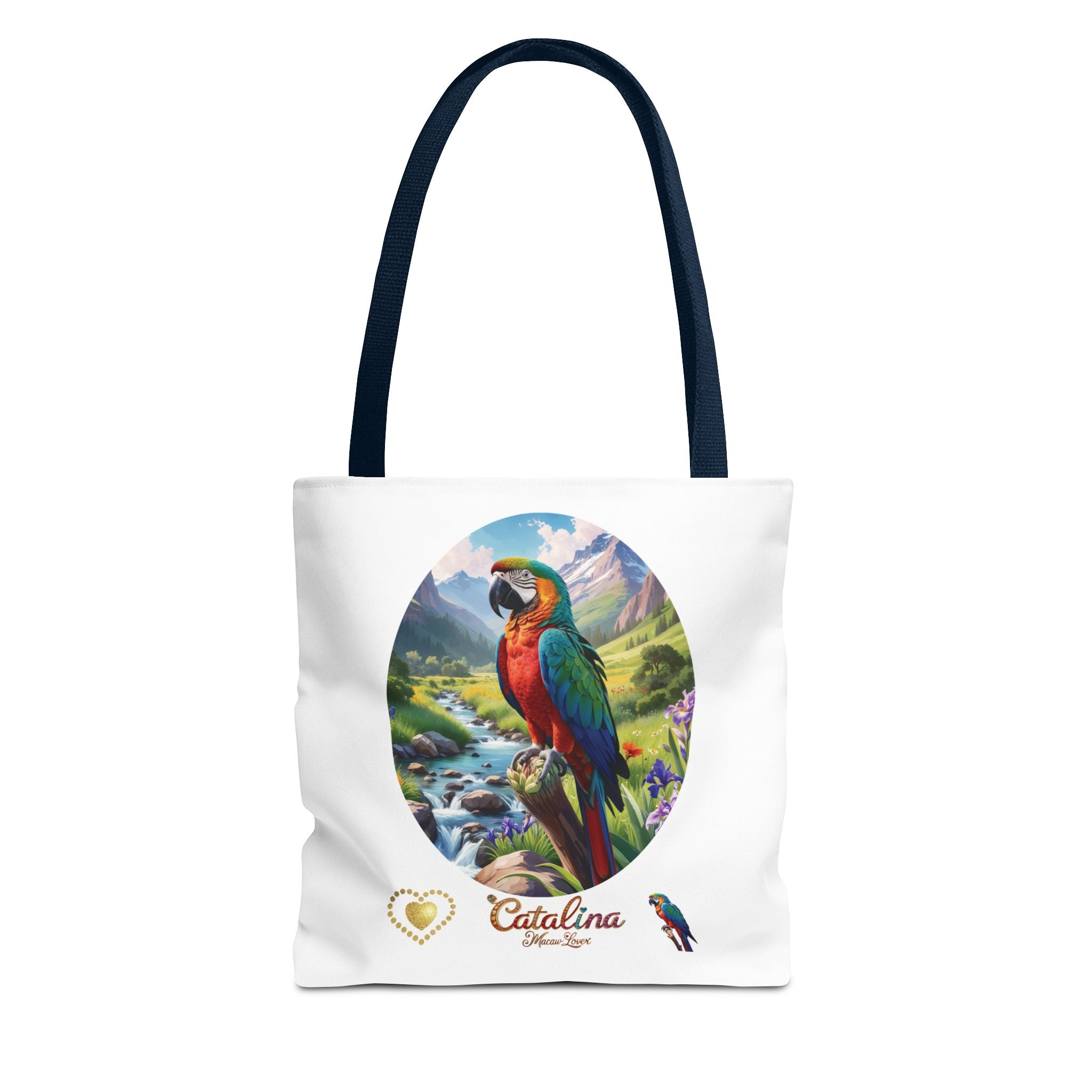 Mountain Catalina Macaw Lover Tote Bag