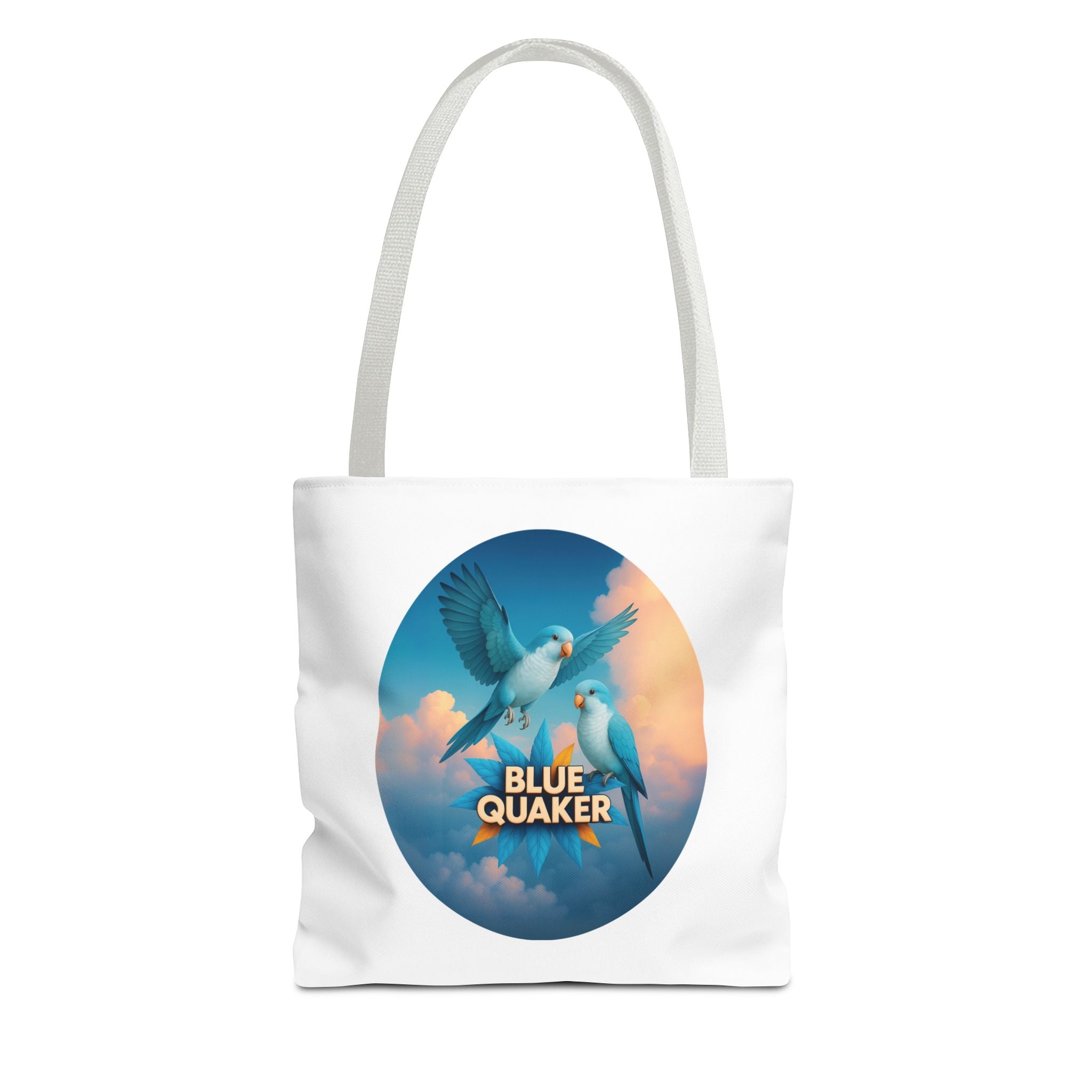 Blue Quaker Tote Bag
