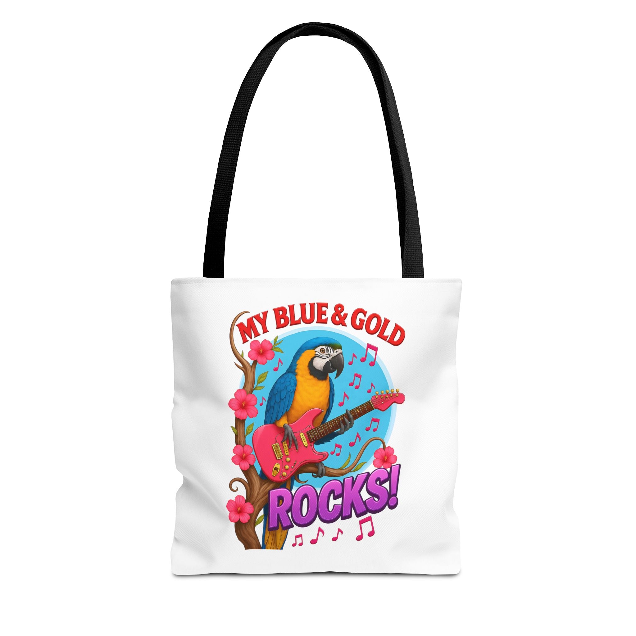 Blue & Gold Macaw Tote Bag