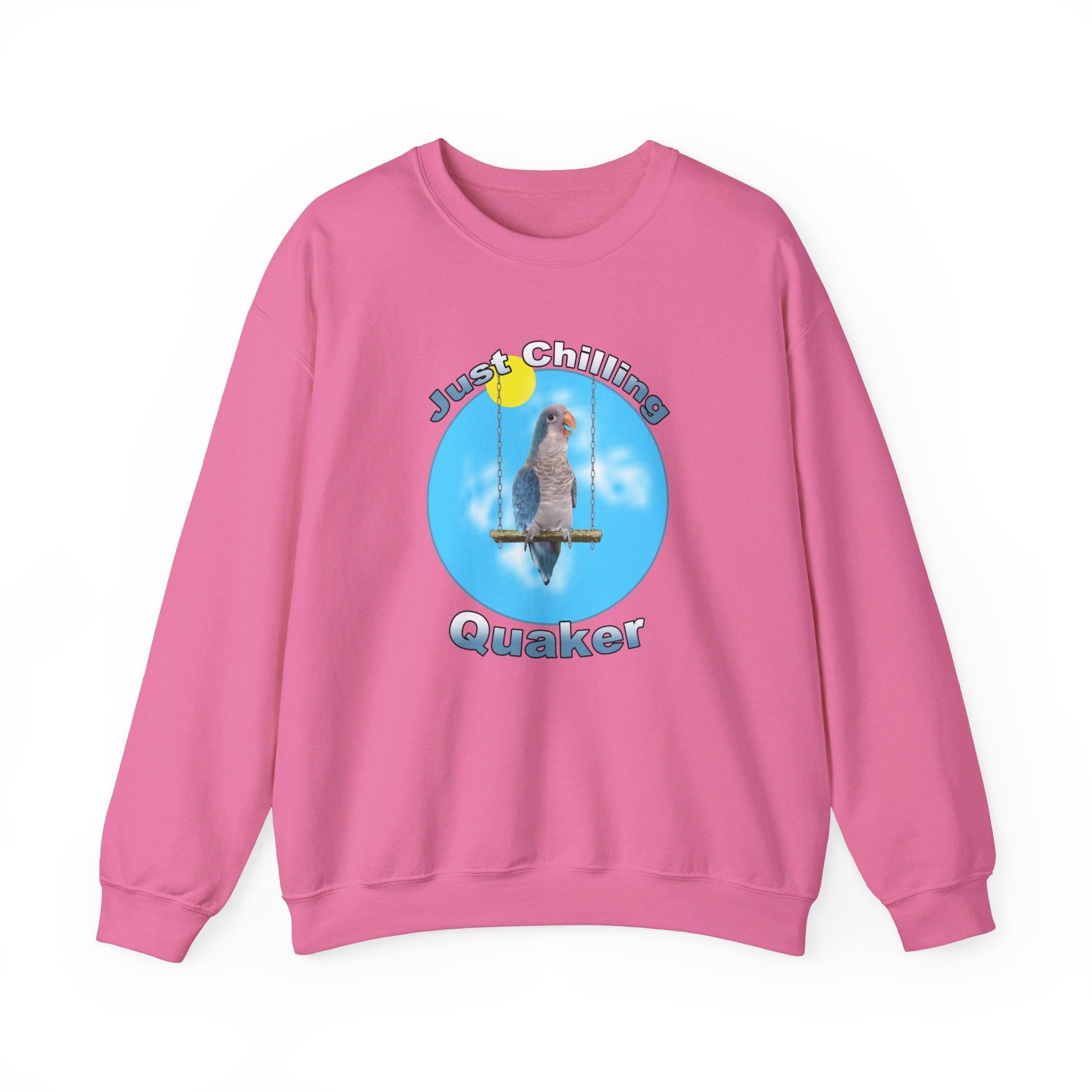 Just Chilling Swing Blue Quaker Sweatshirt