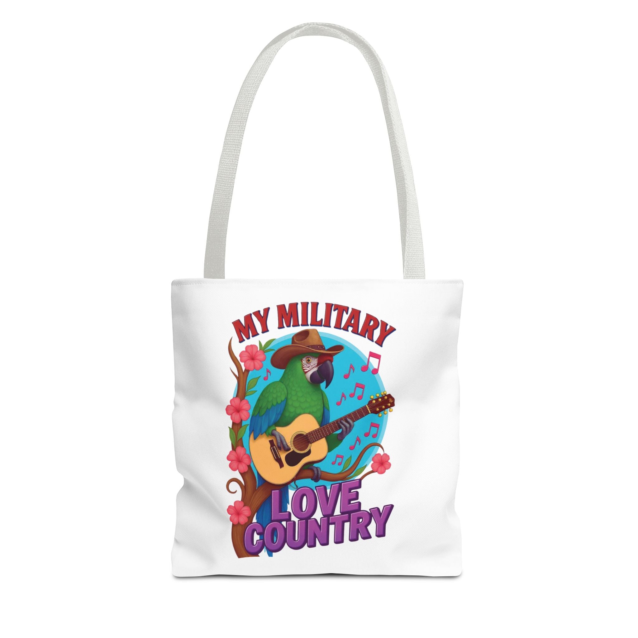 Military Macaw Tote Bag