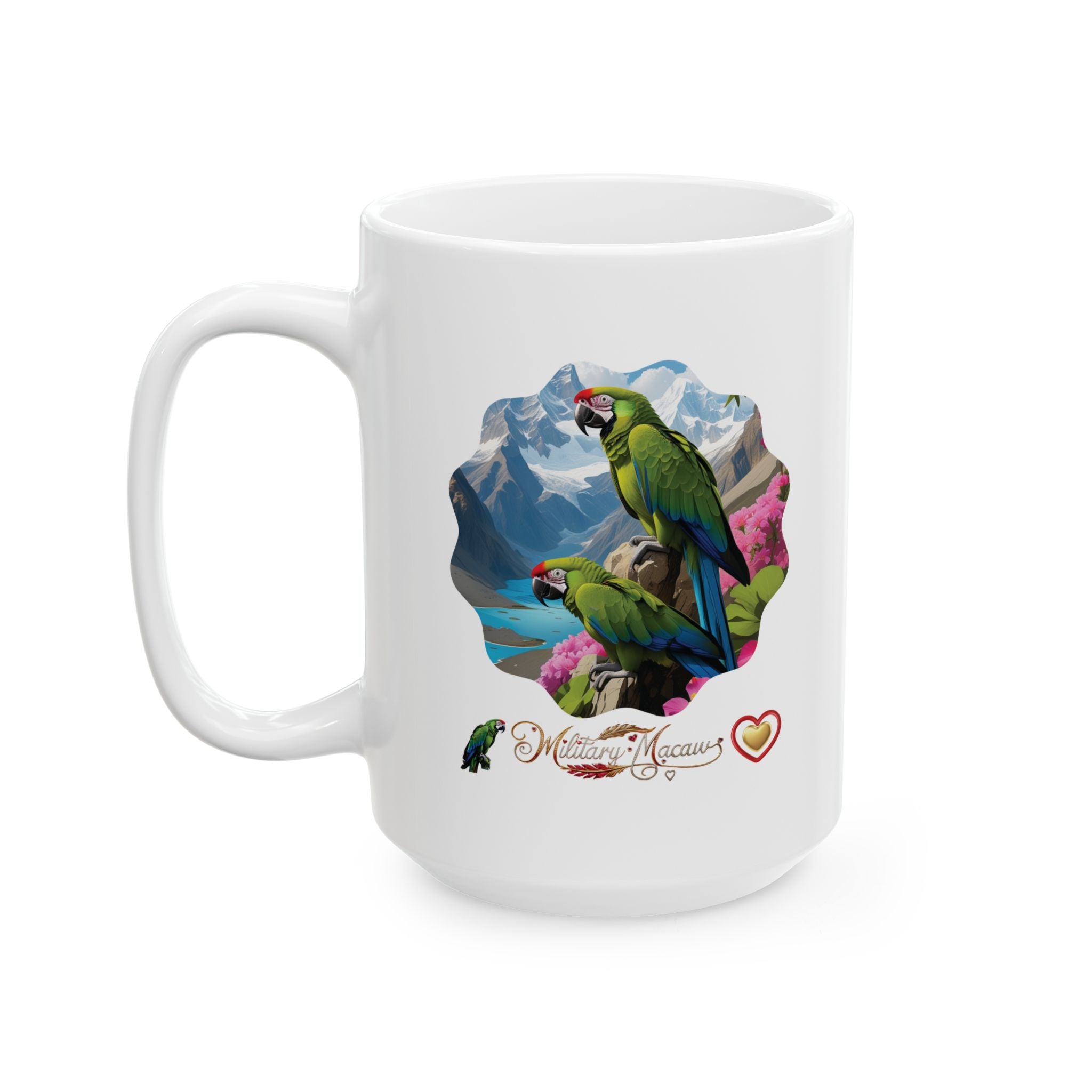 Military Macaw Valley Mug