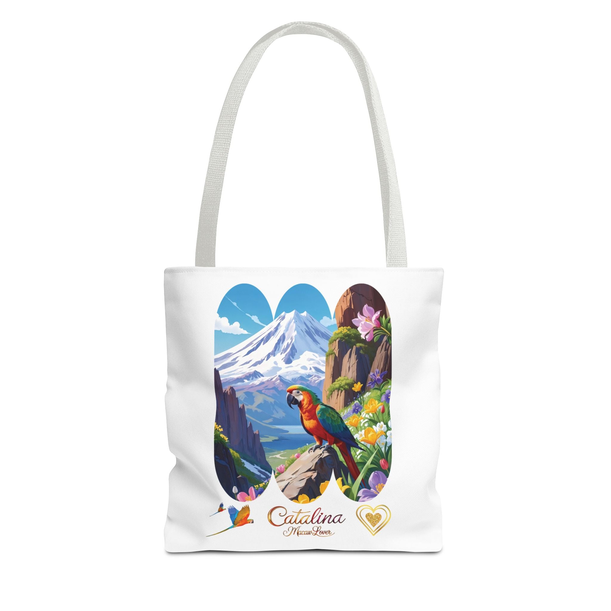 Mountain Catalina Macaw Lover Tote Bag