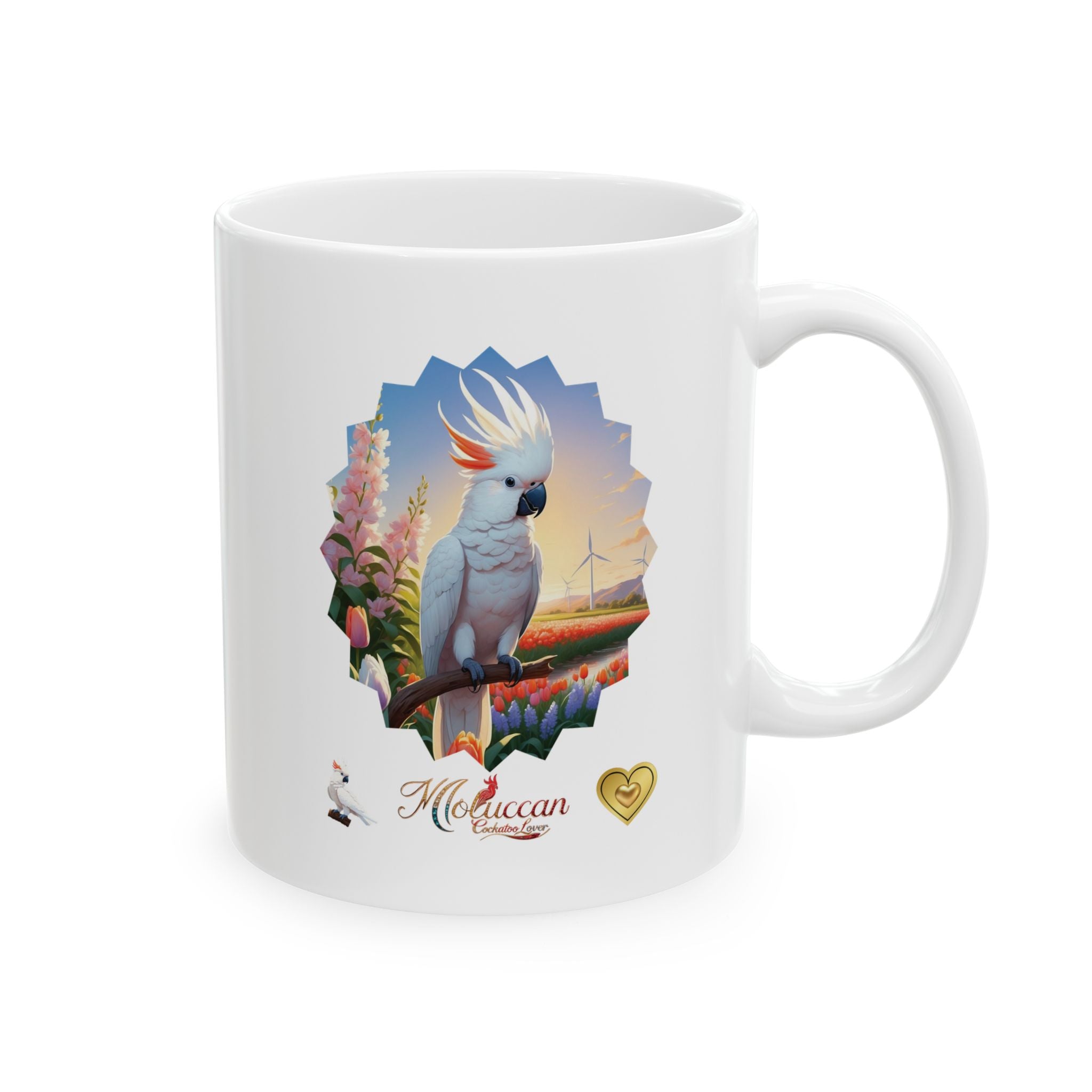 Moluccan Cockatoo Lover Nature Mug