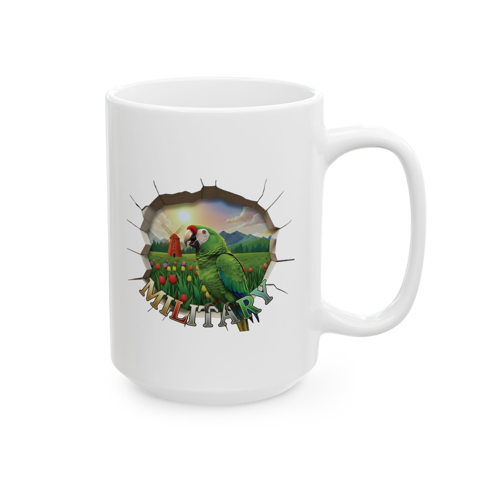 Military Macaw Breakthrough Mug
