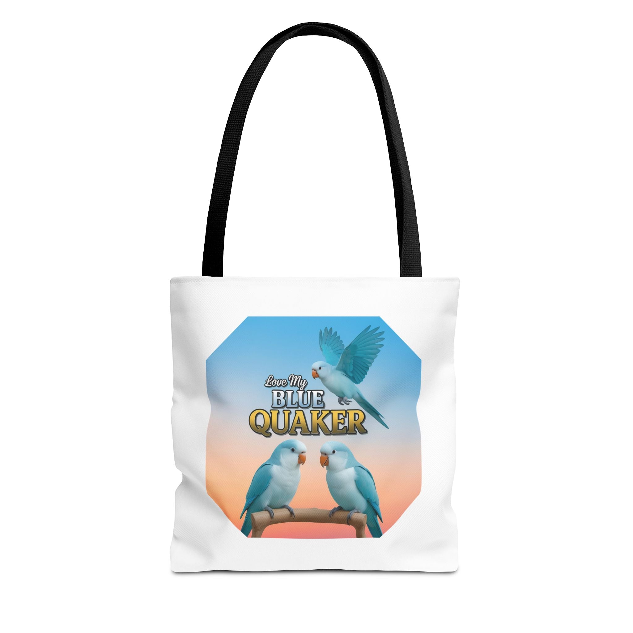 Blue Quaker Tote Bag