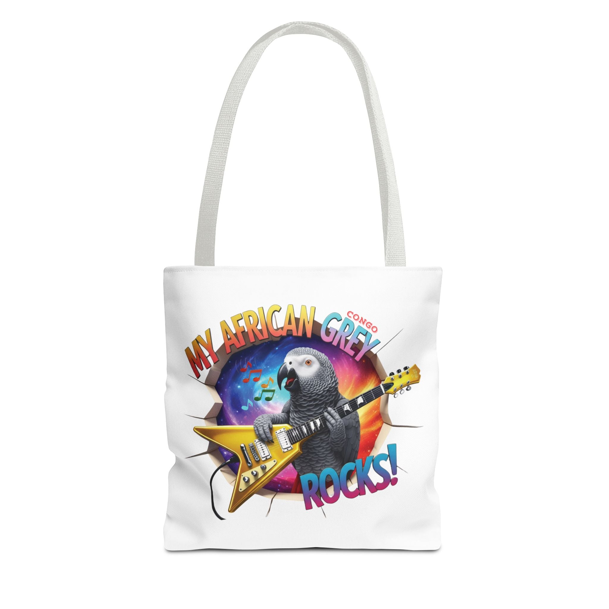 African Grey Congo Rocks Tote Bag