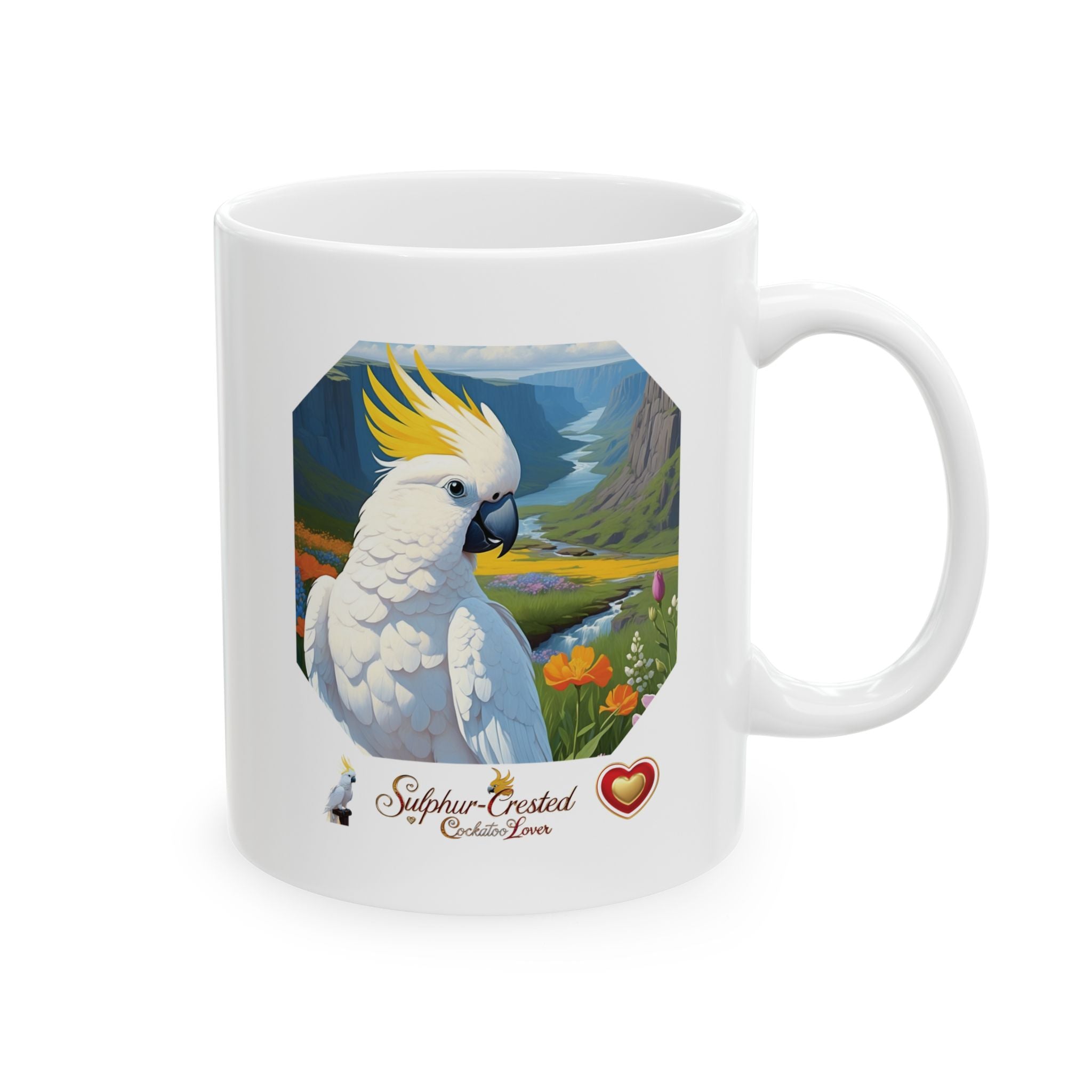 Sulphur-Crested Cockatoo Lover Mug
