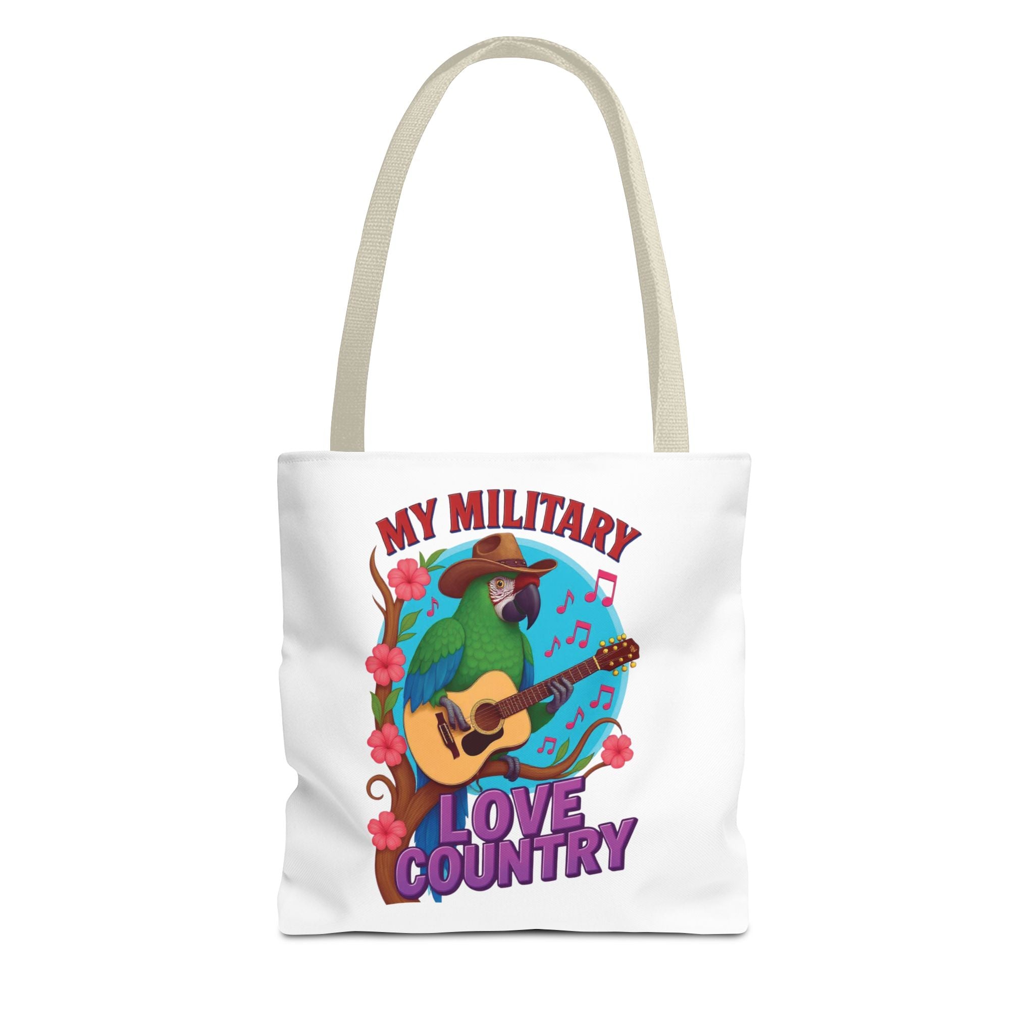 Military Macaw Tote Bag