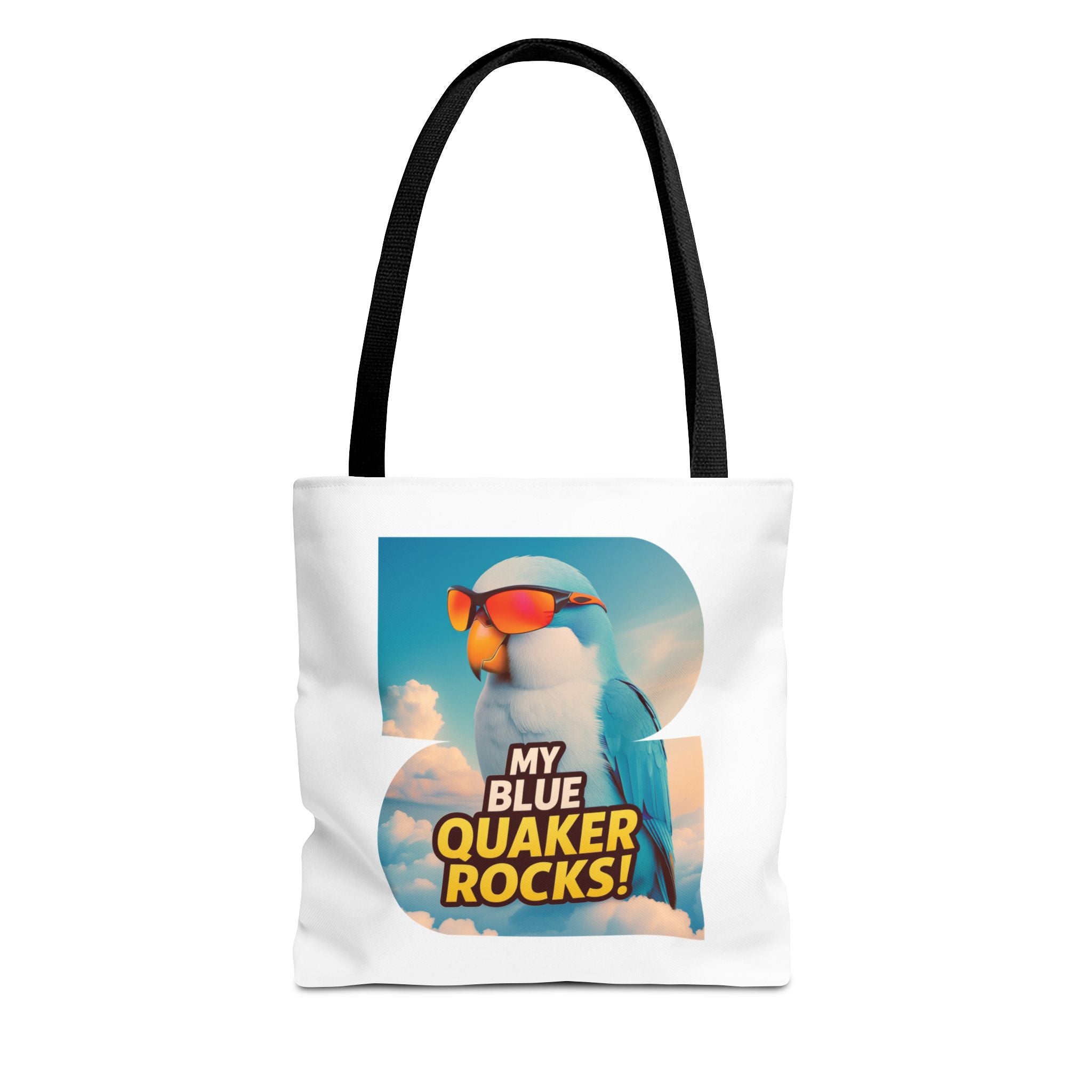 Blue Quaker Tote Bag