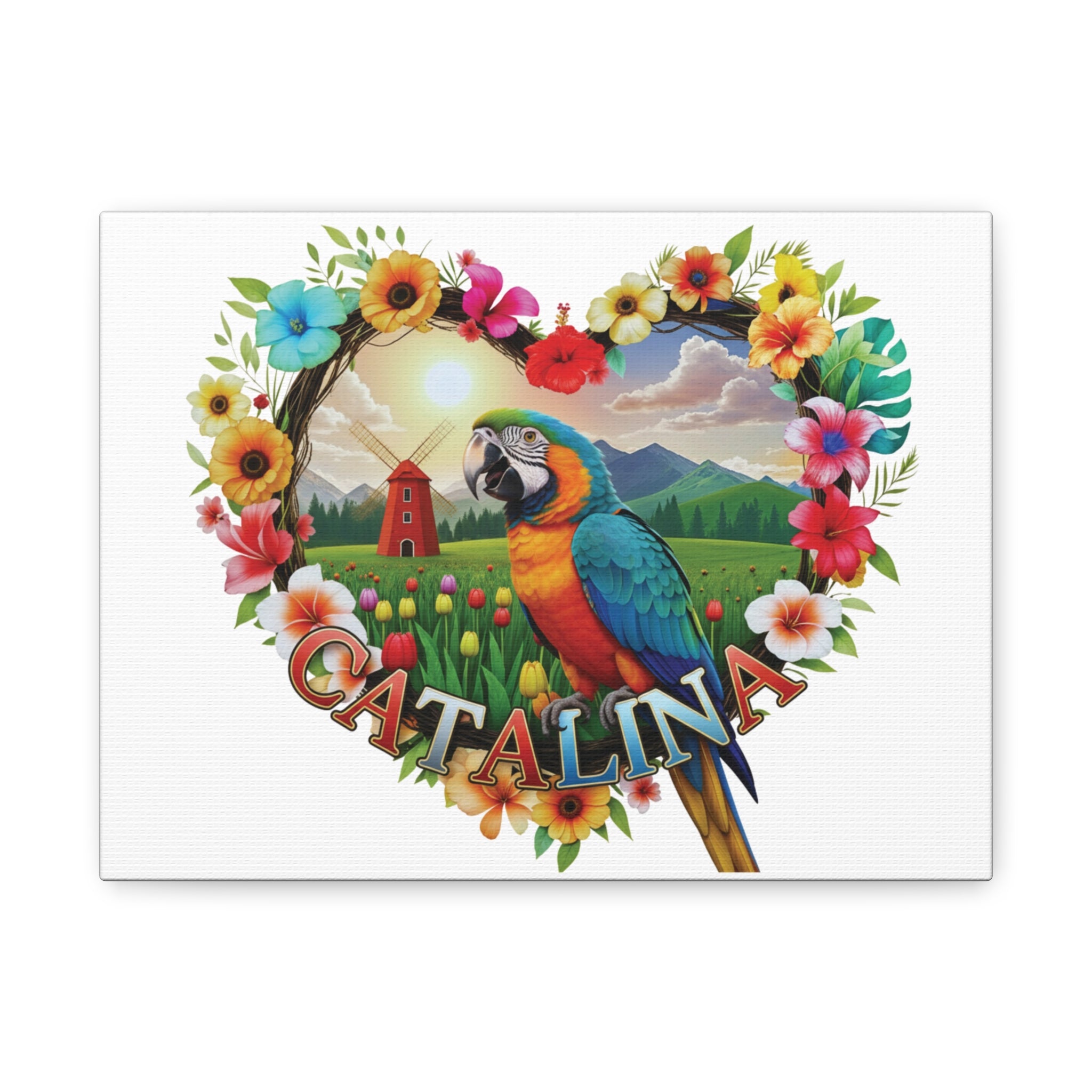 Catalina Floral Wall-Hanging
