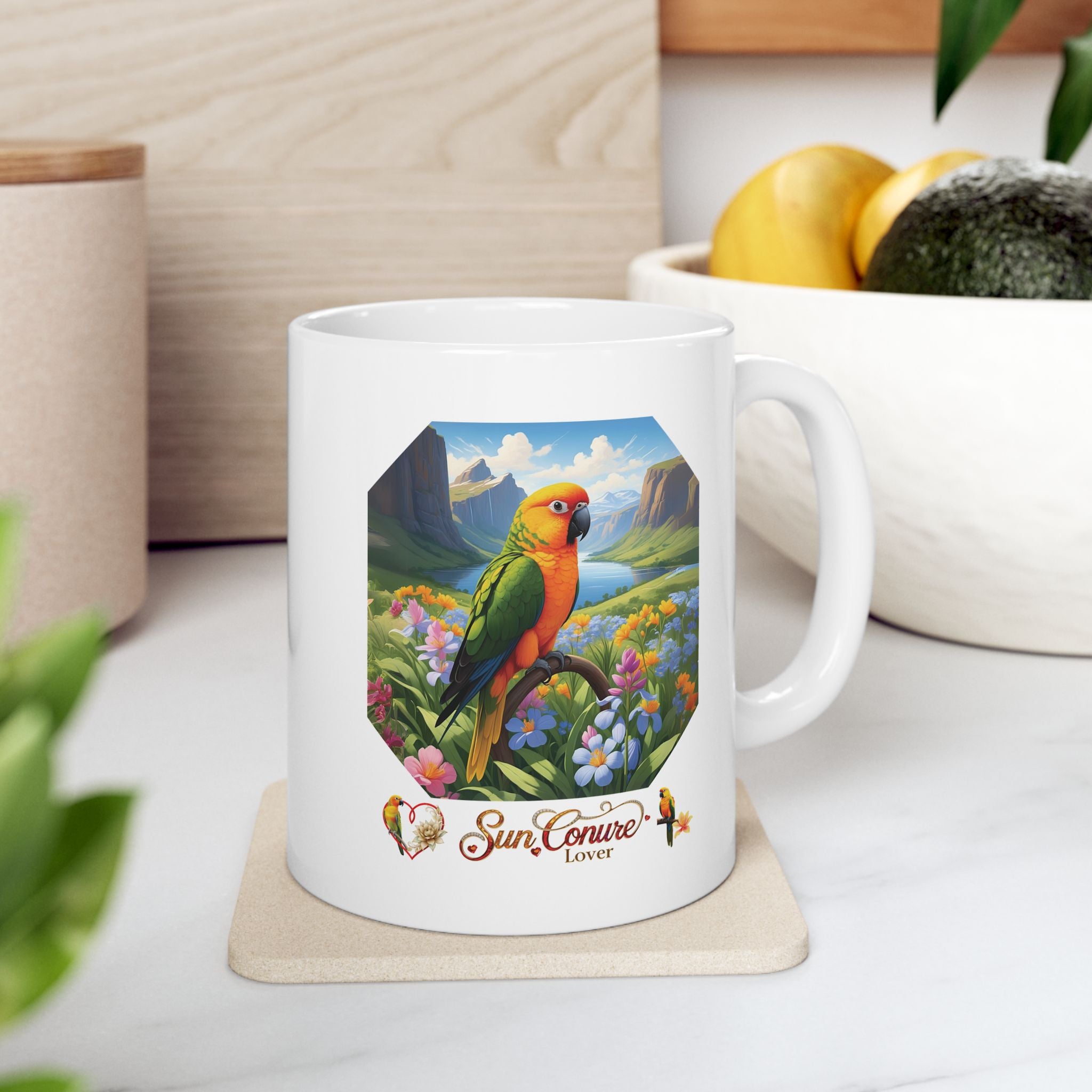 Sun Conure Mug