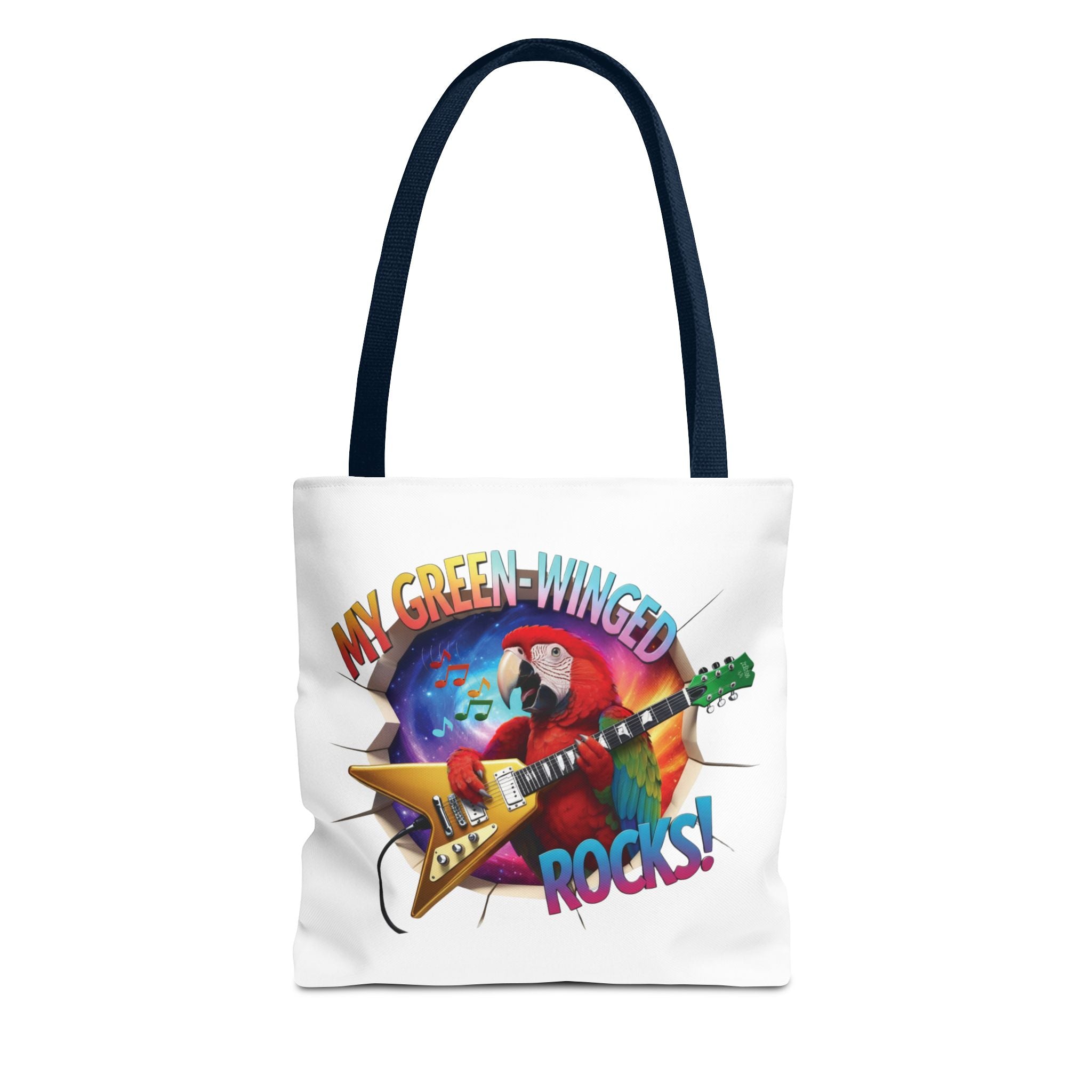 My Green Winged Rocks Tote Bag