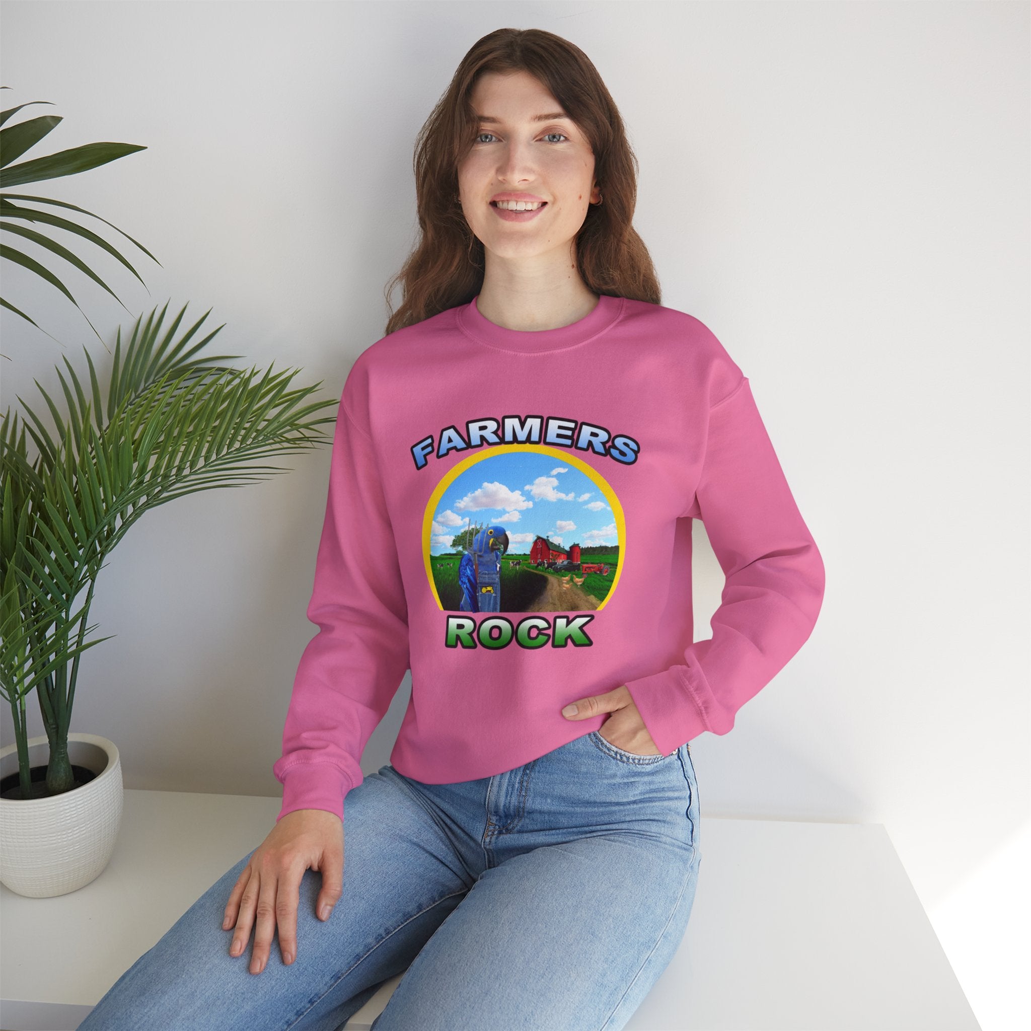 Farmers Rock Hyacinth Sweatshirt