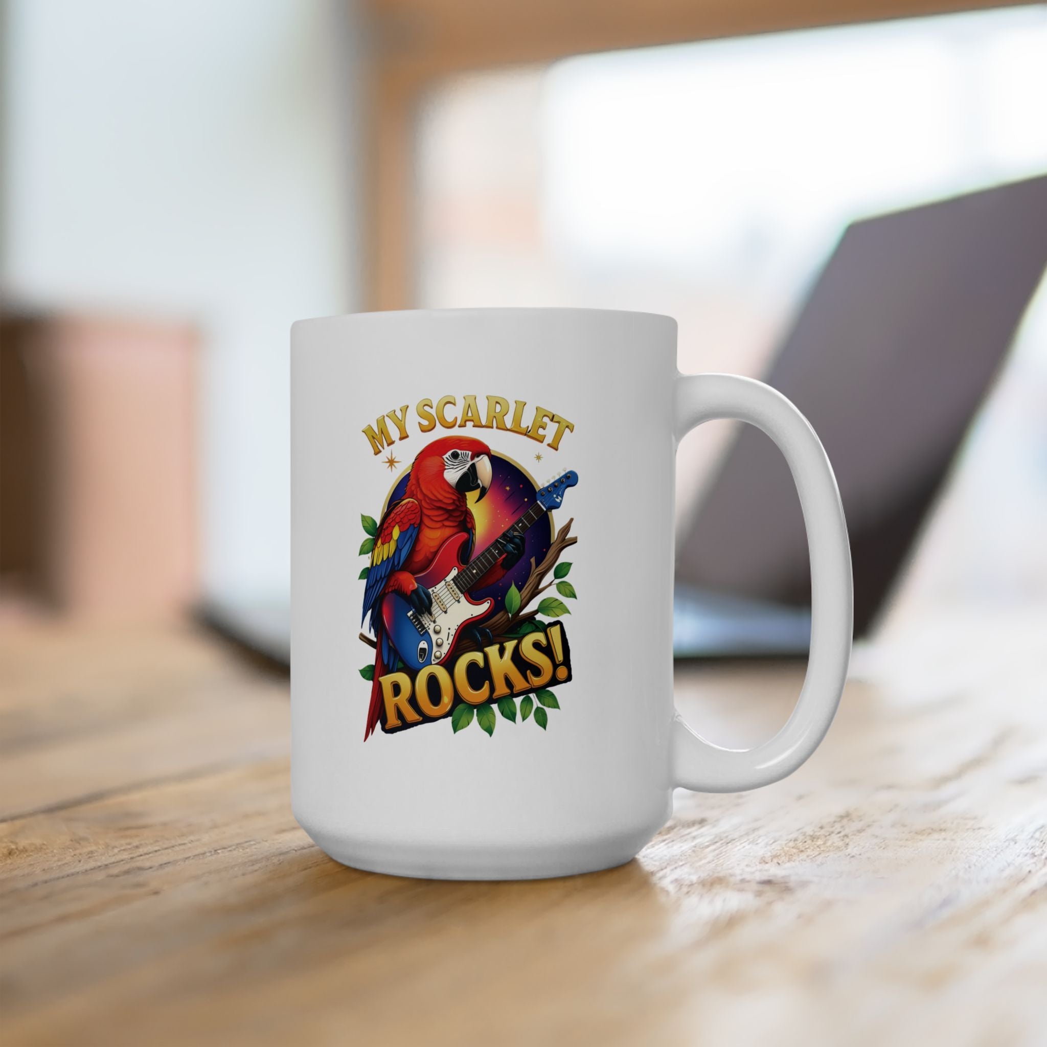 My Scarlet Rocks Music Mug