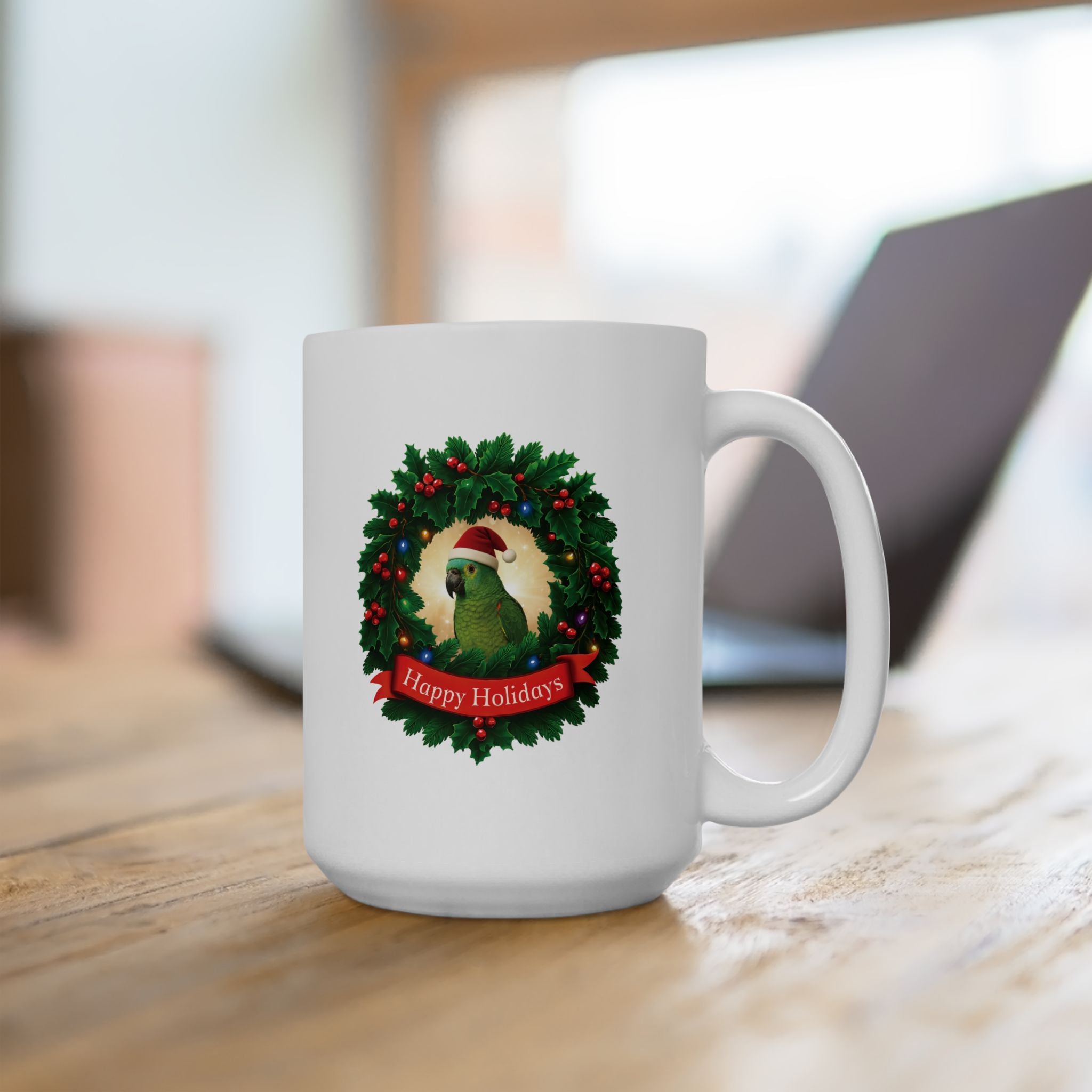 Happy Holidays Amazon Mug