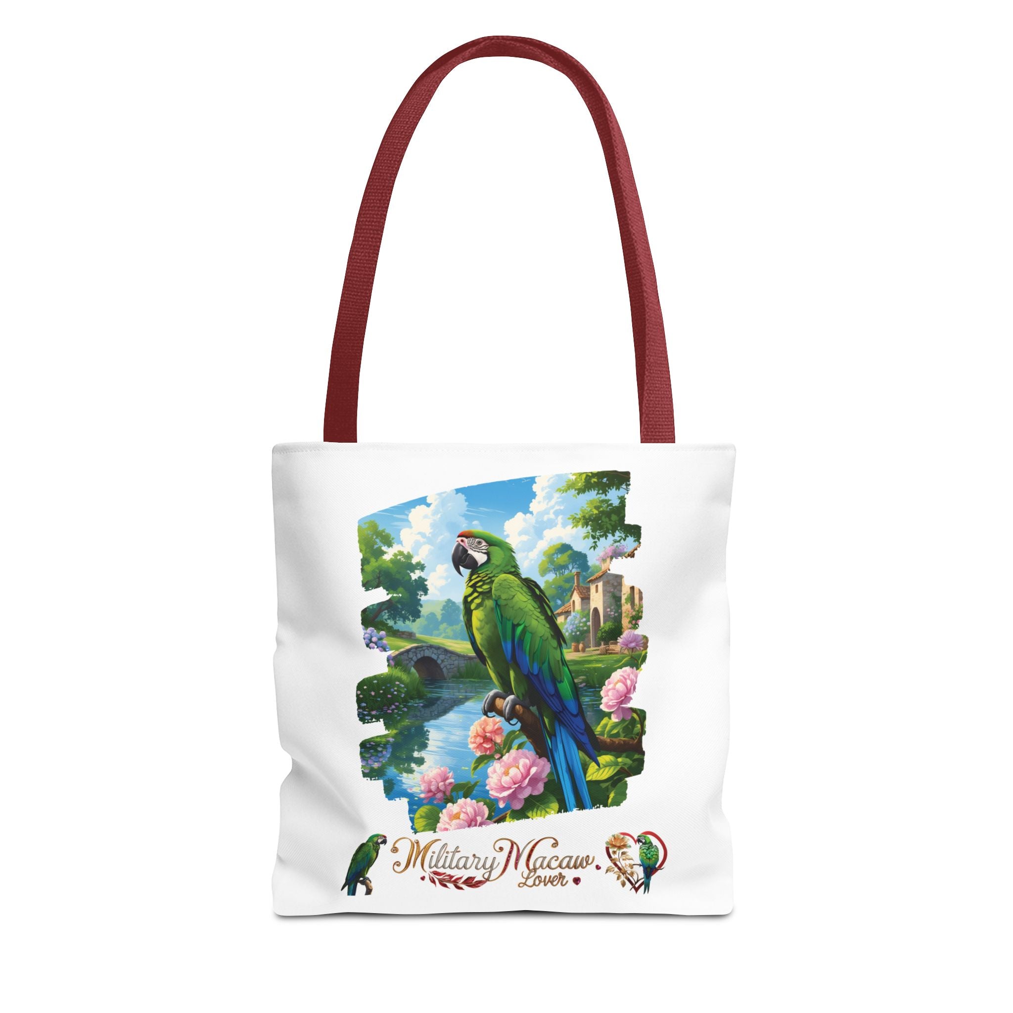 Military Macaw Lover Lake Tote Bag
