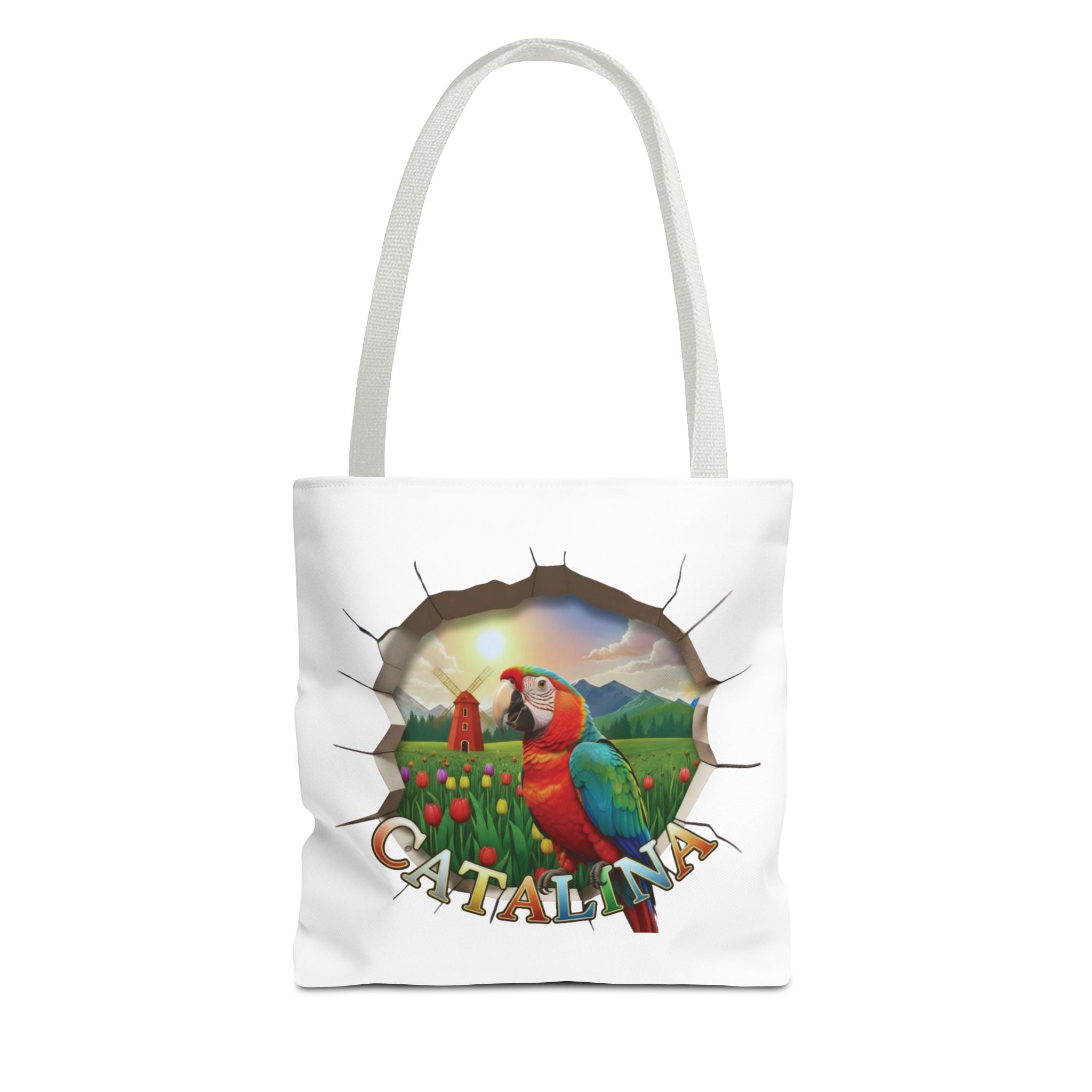 Catalina Parrot Art Tote Bag