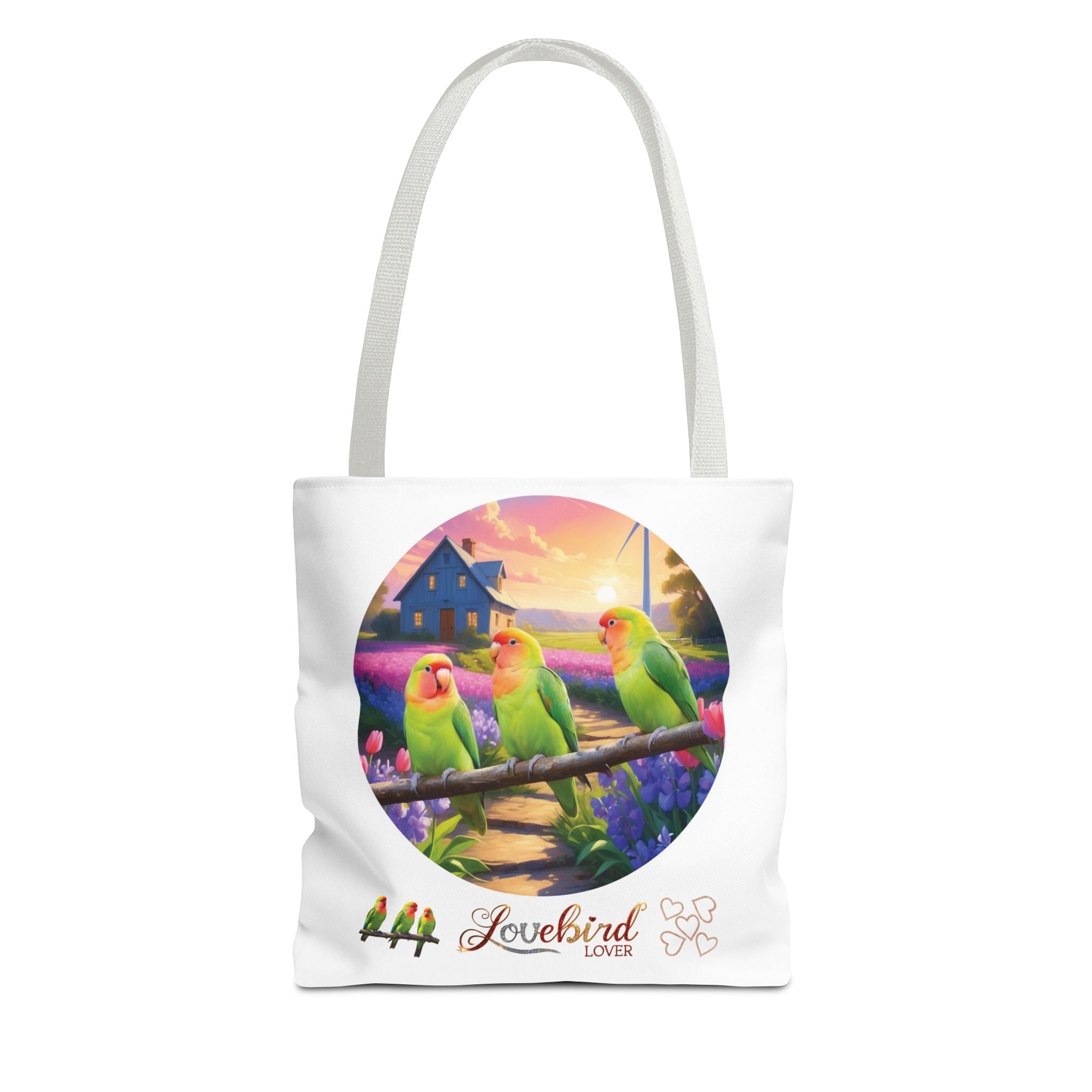 Lovebird Tote Bag