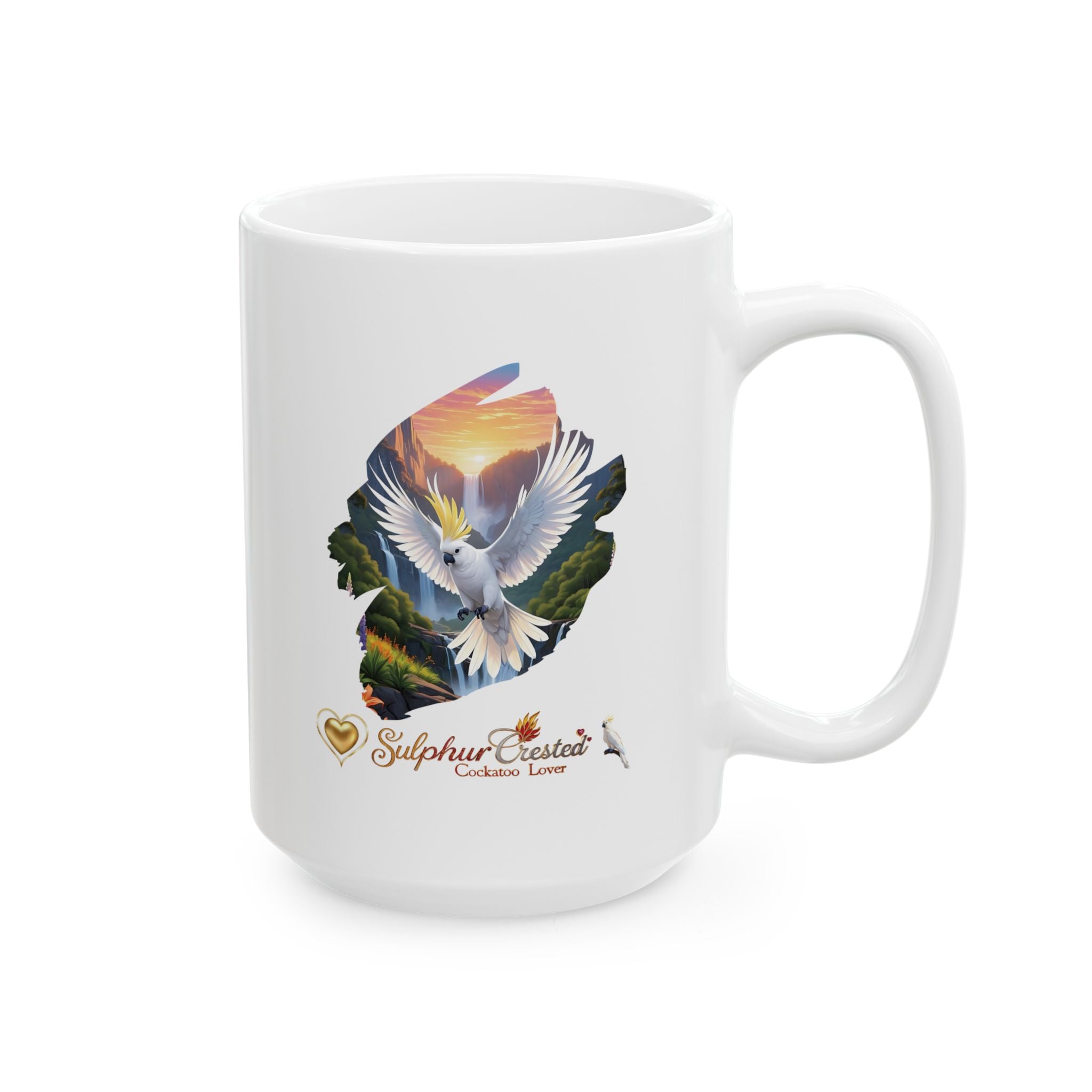 Sulphur-Crested Cockatoo Lover Mug
