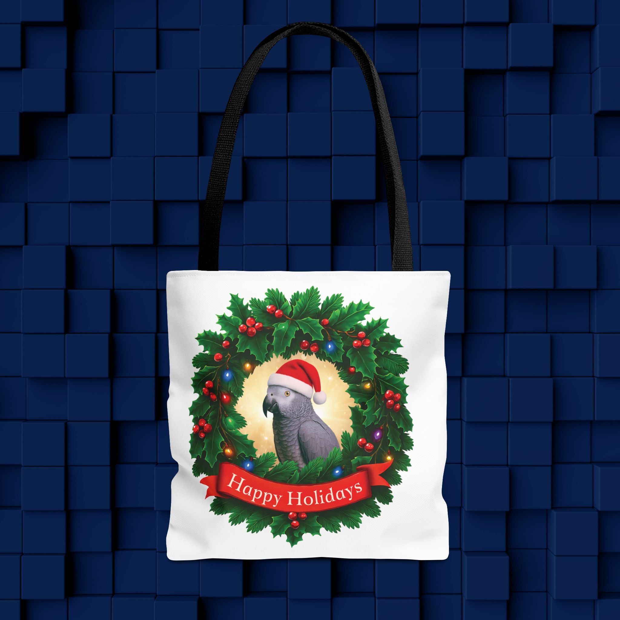 Tote Bag With African Grey Rocks Design