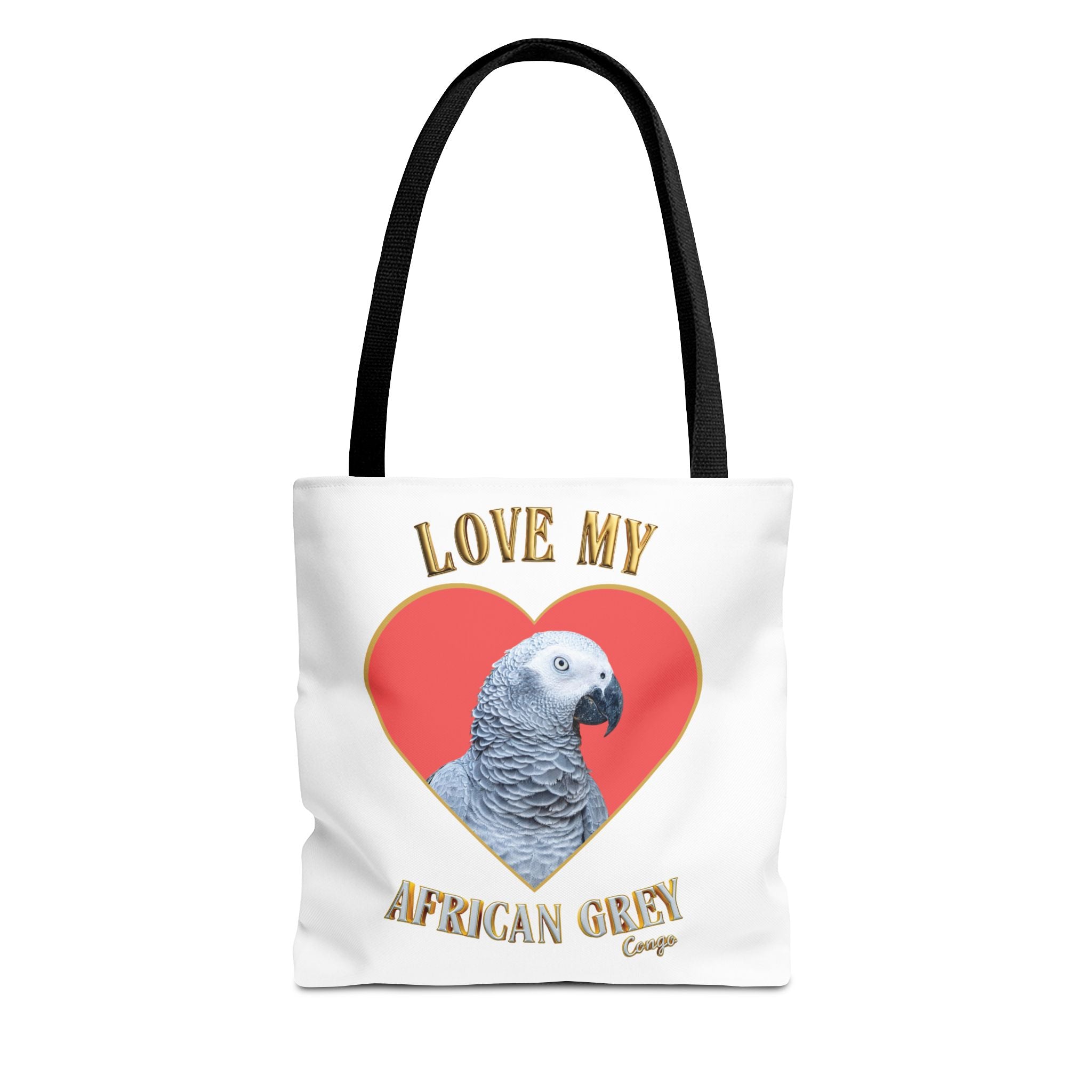 African Grey Love Tote Bag