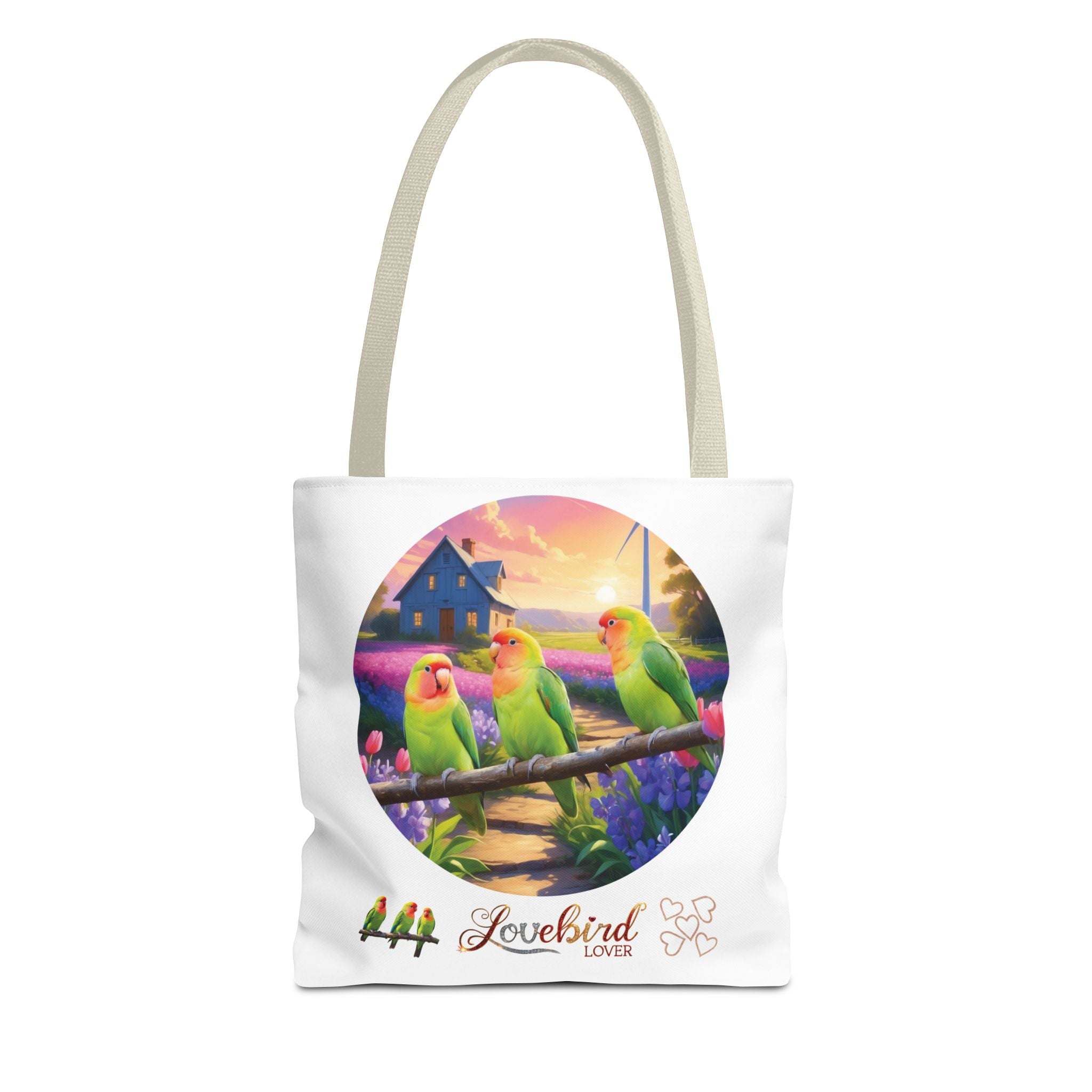 Lovebird Tote Bag
