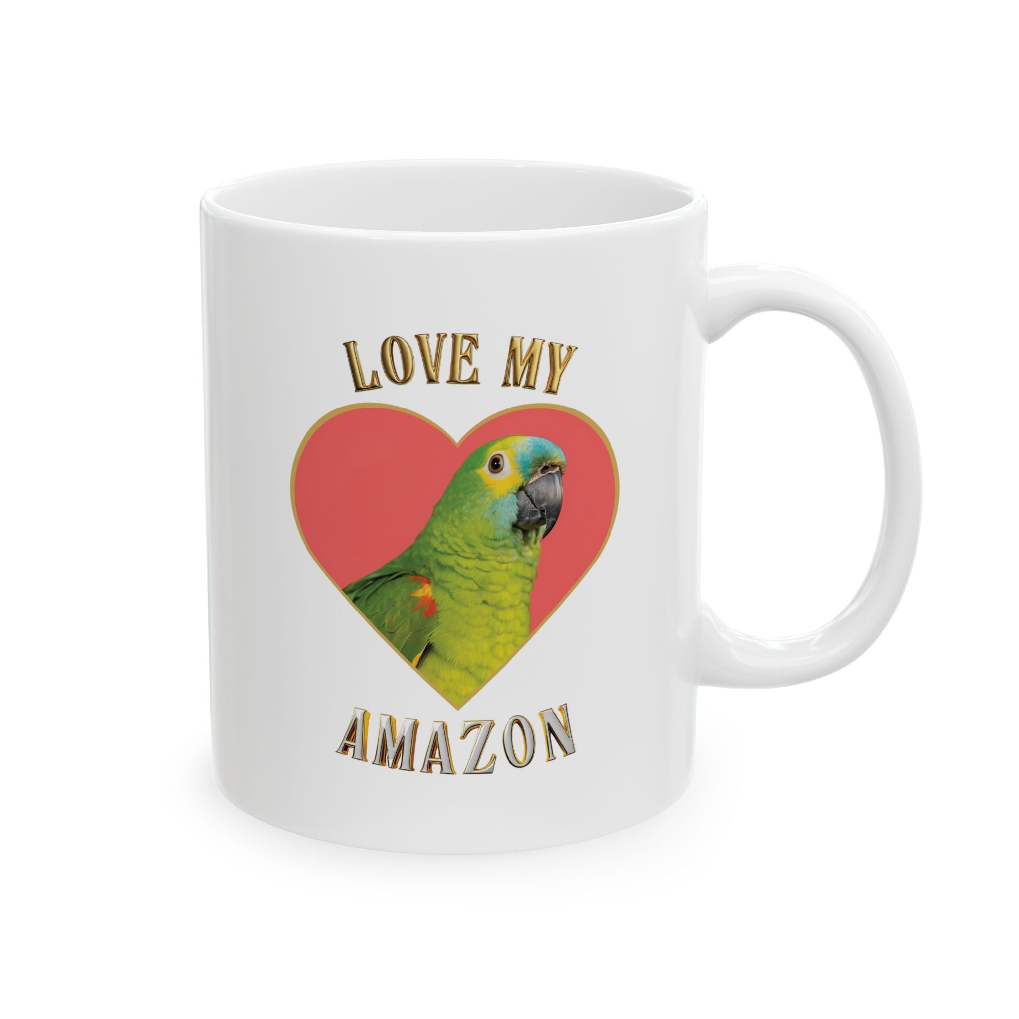Love My Amazon Heart Mug