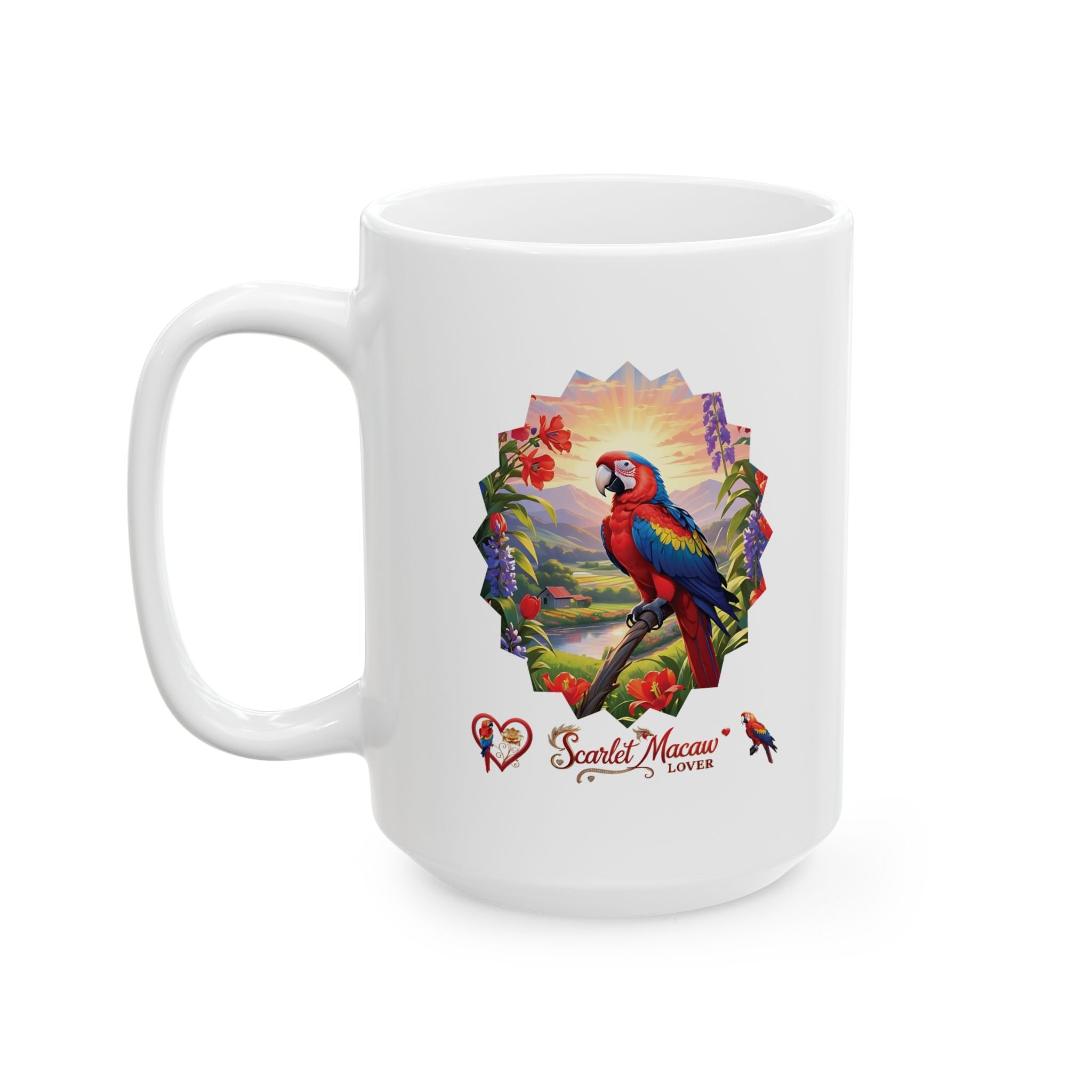 Scarlet Macaw Lover Nature Mug