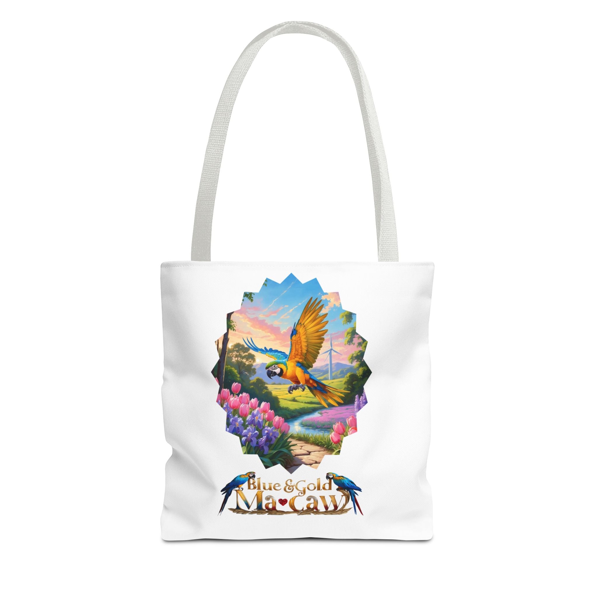 Blue & Gold Macaw Tote Bag