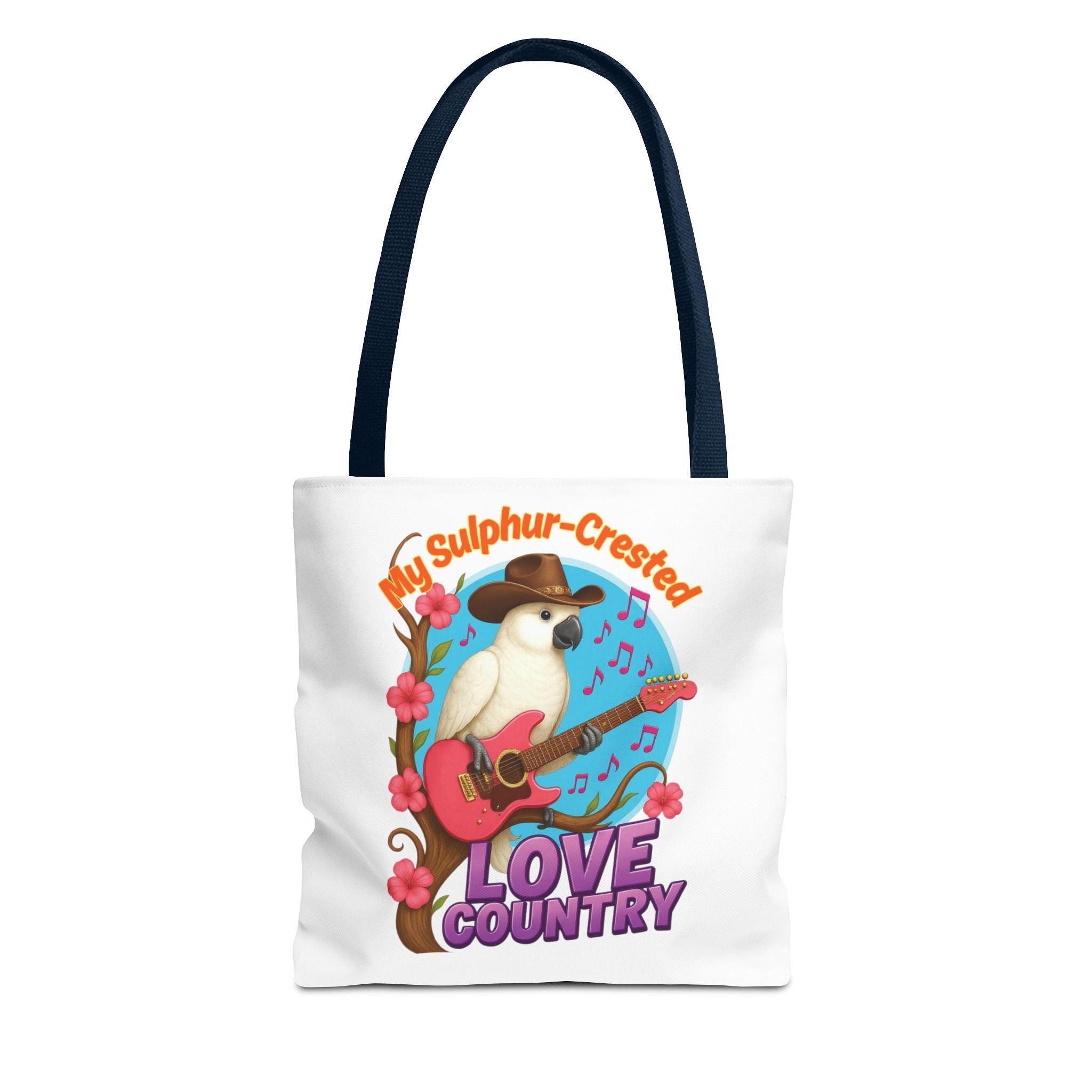 Sulphur-Crested Love Country Tote Bag