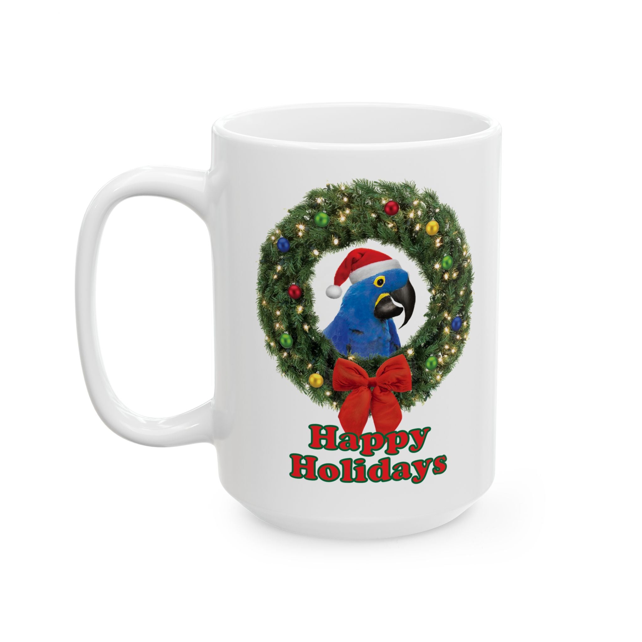 Happy Christmas Holidays Hyacinth Mug