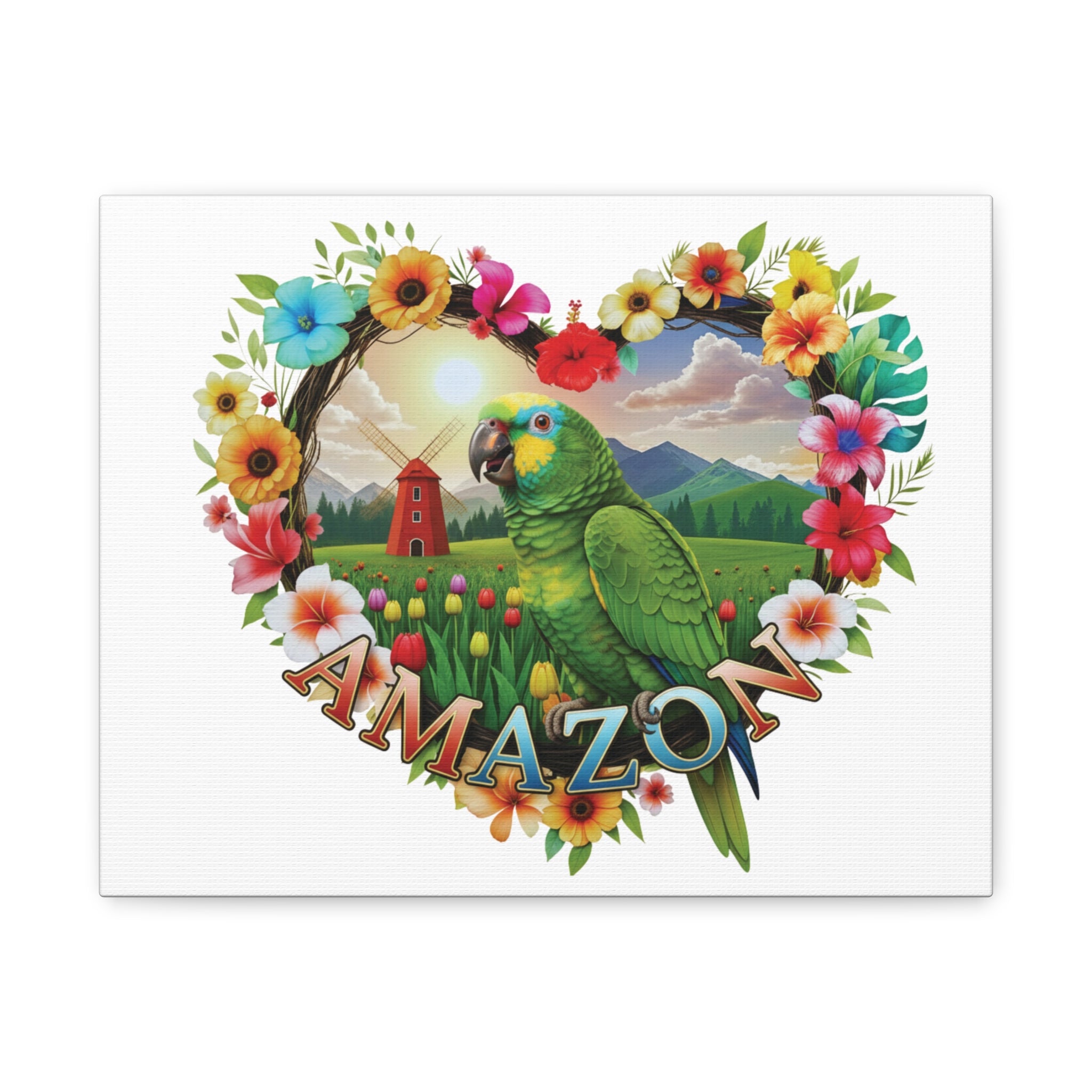 Amazon Floral Wall-Hanging